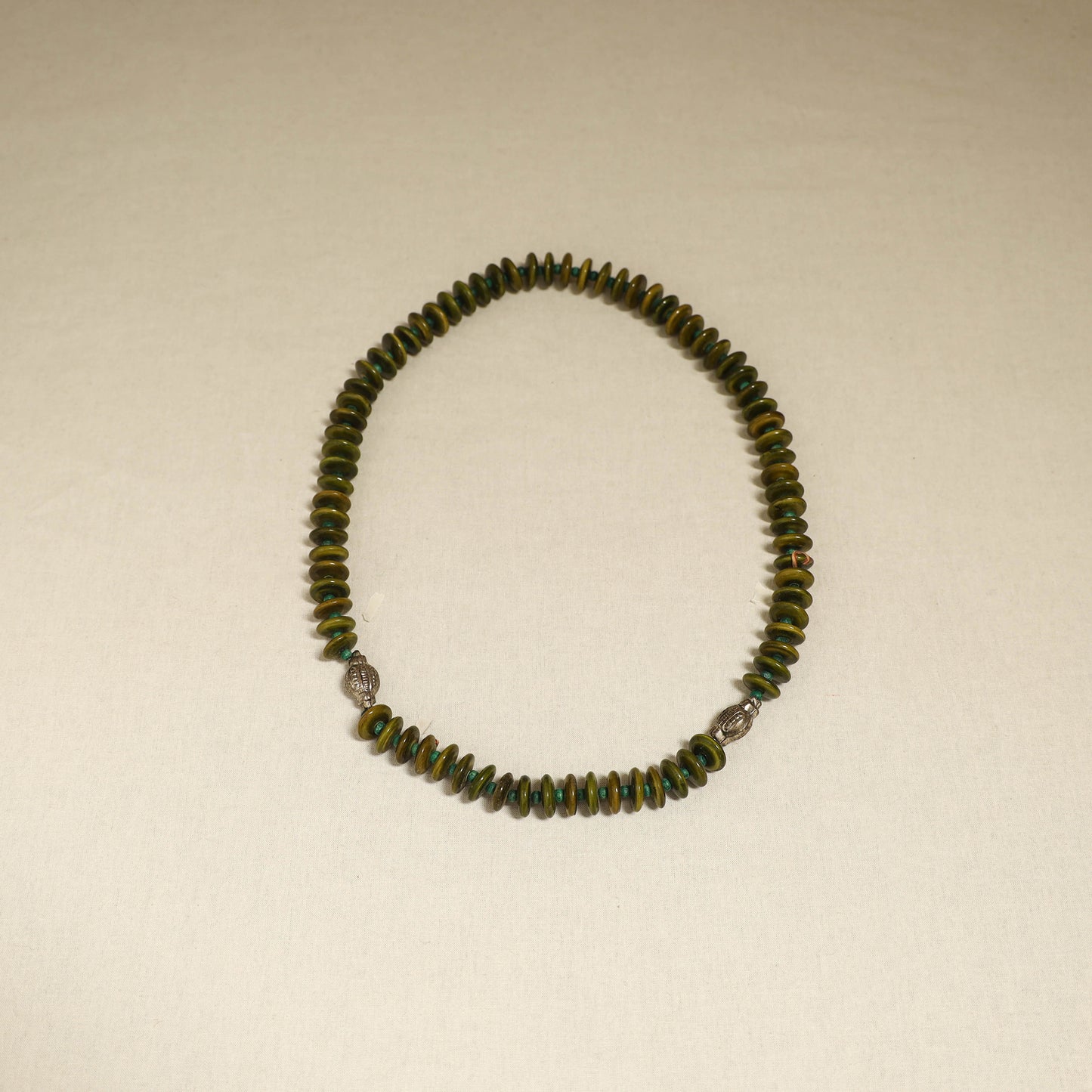 Green - Channapatna Handcrafted Wooden Necklace 59