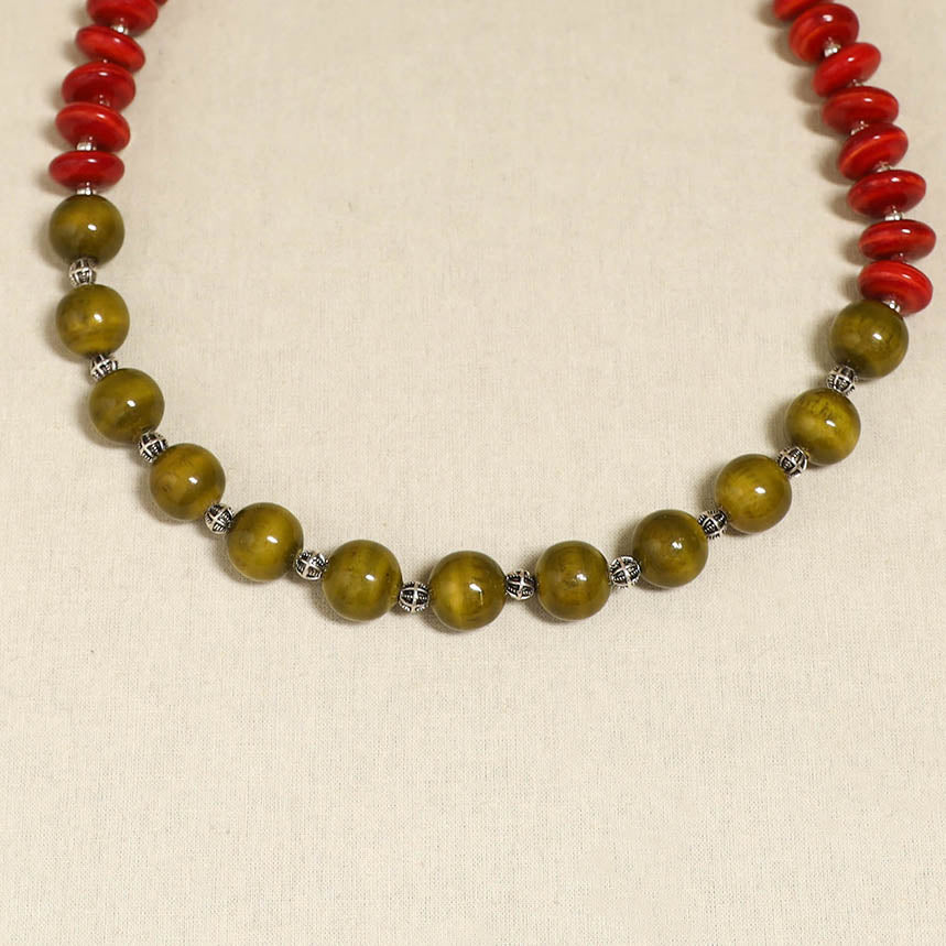 Multicolor - Channapatna Handcrafted Wooden Necklace 54