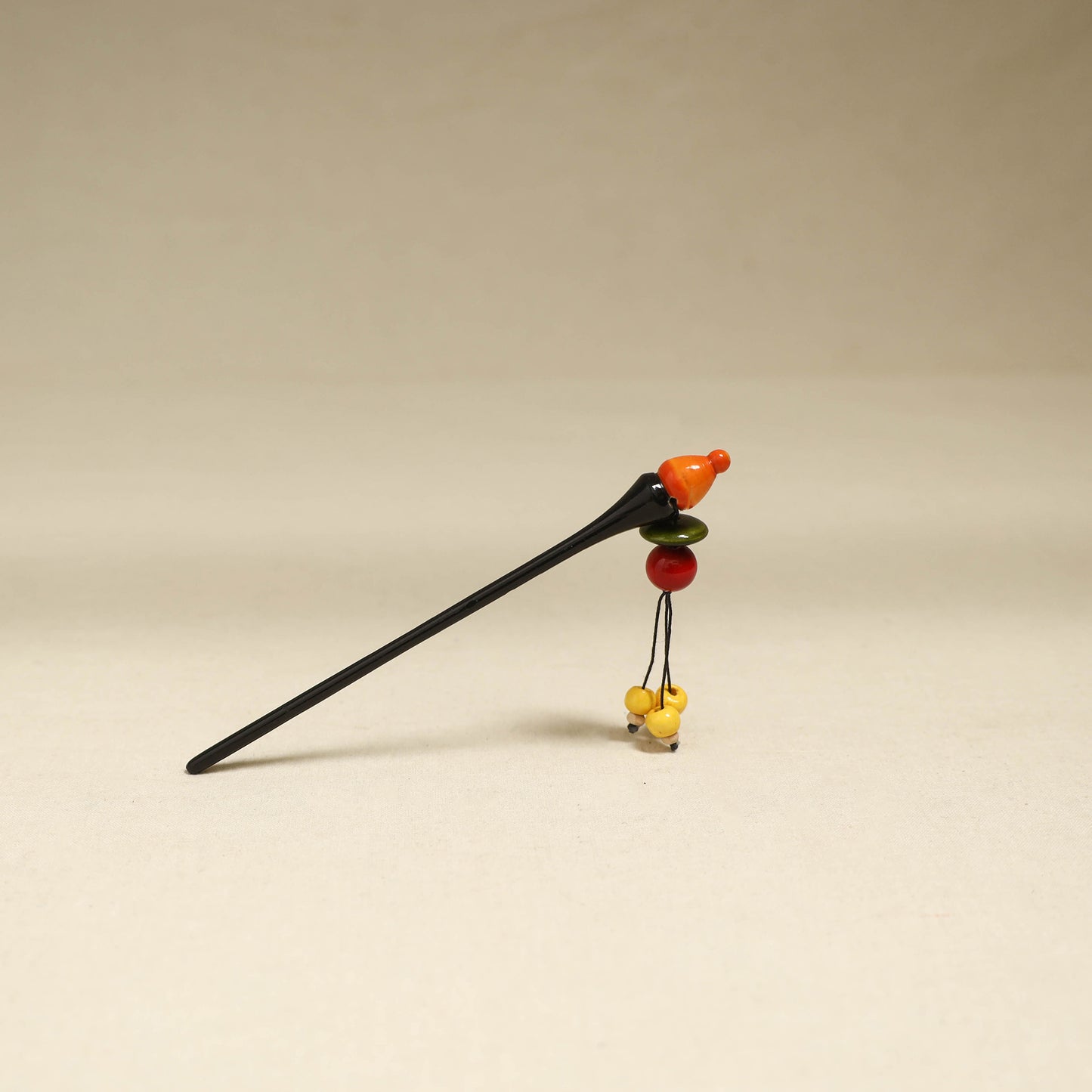 Black - Channapatna Handcrafted Wooden Juda Stick 24