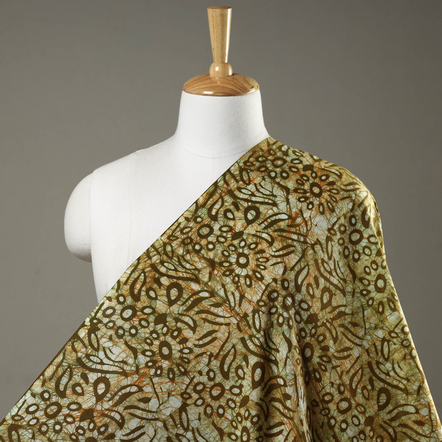 Hand Printed Cotton Batik Fabric