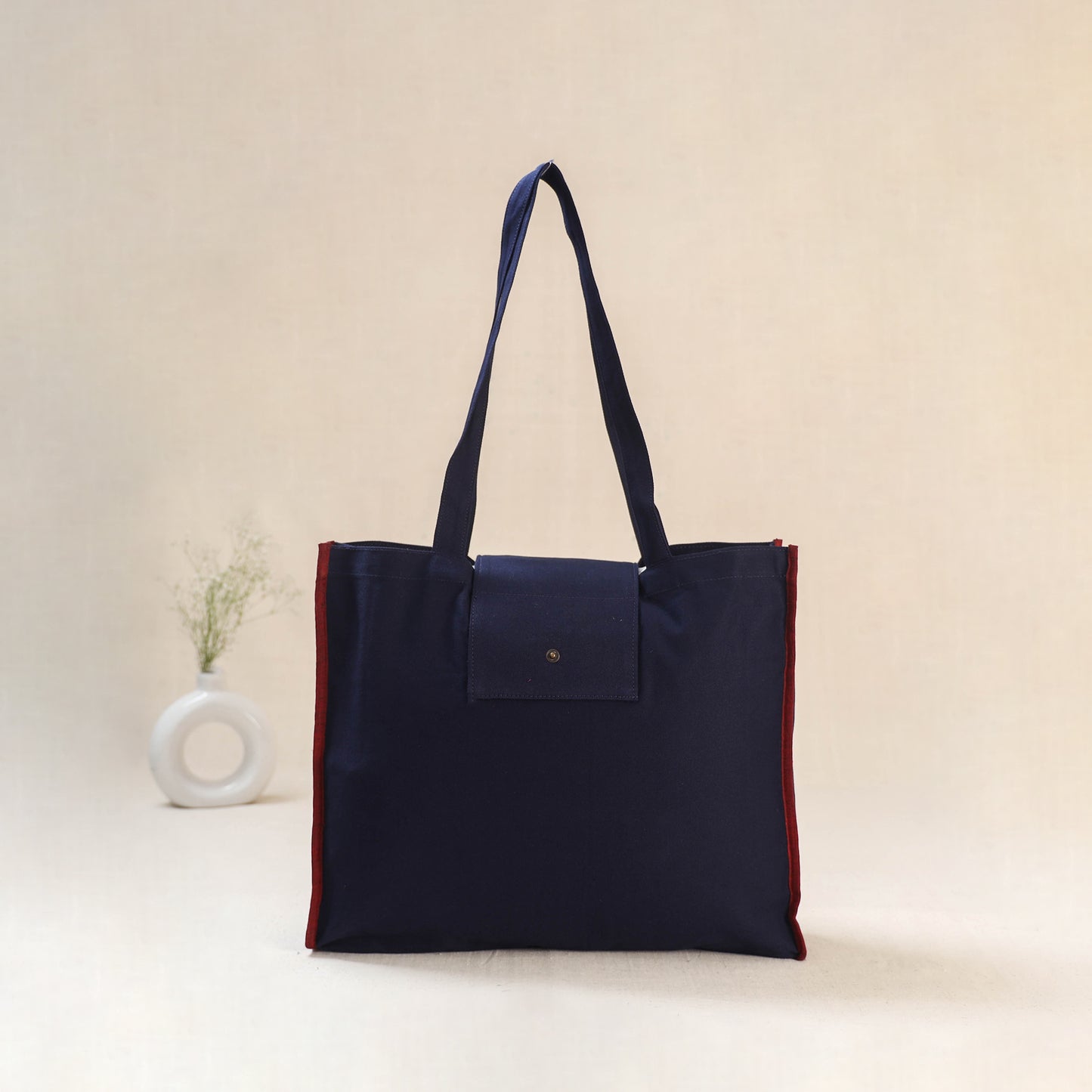 Blue - Srikalahasti Handpainted Kalamkari Shoulder Bag 63