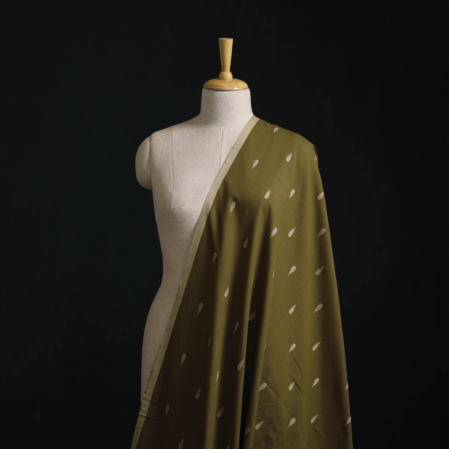 Green - Prewashed Cotton Jacquard Fabric 20