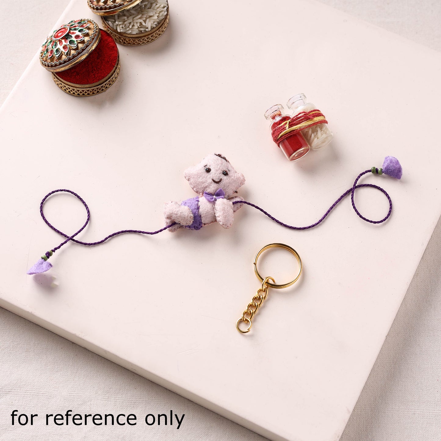 Book - Hand Embroidered Felt Work Kids Rakhi 28