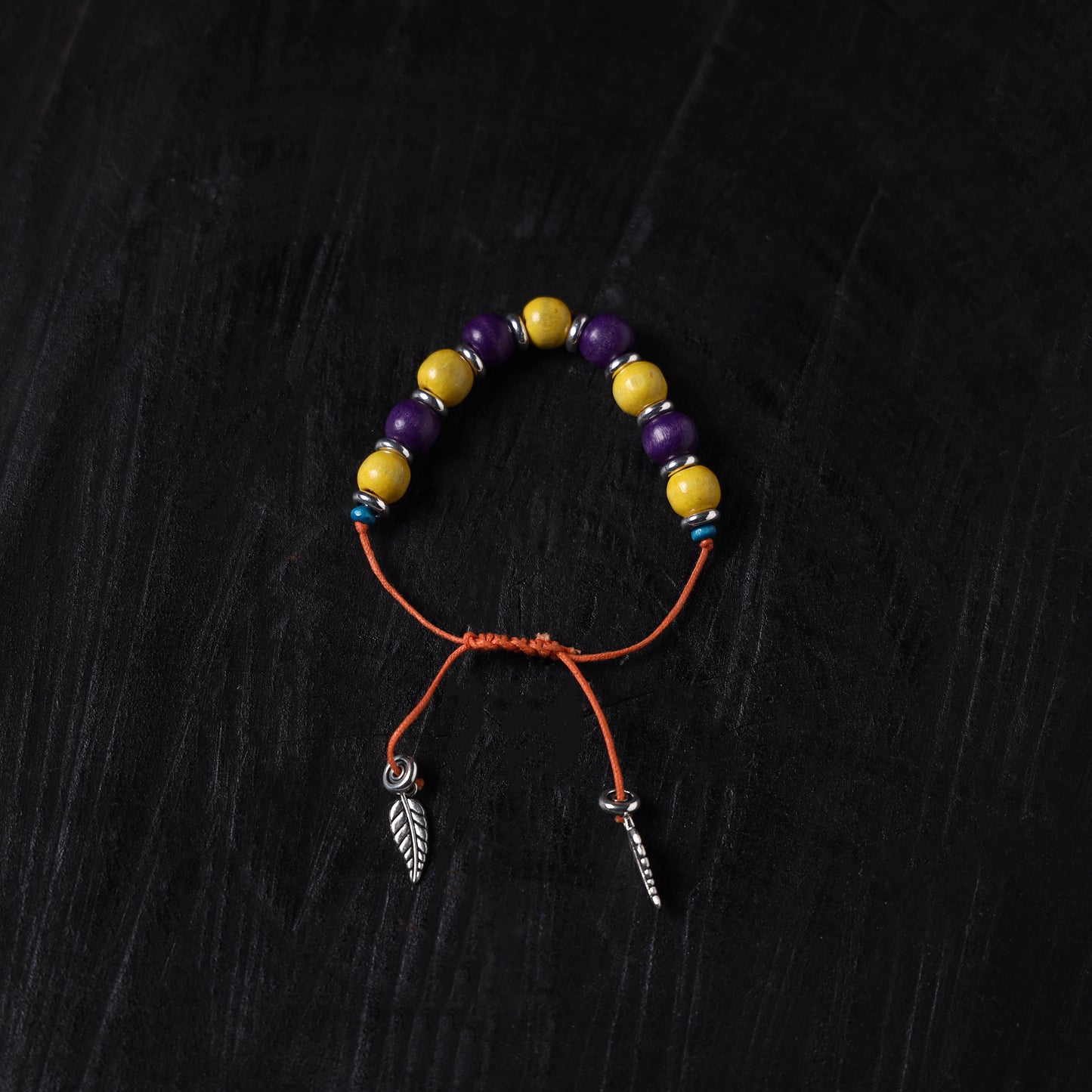 Handcrafted Wooden Bead GS Bracelet 01