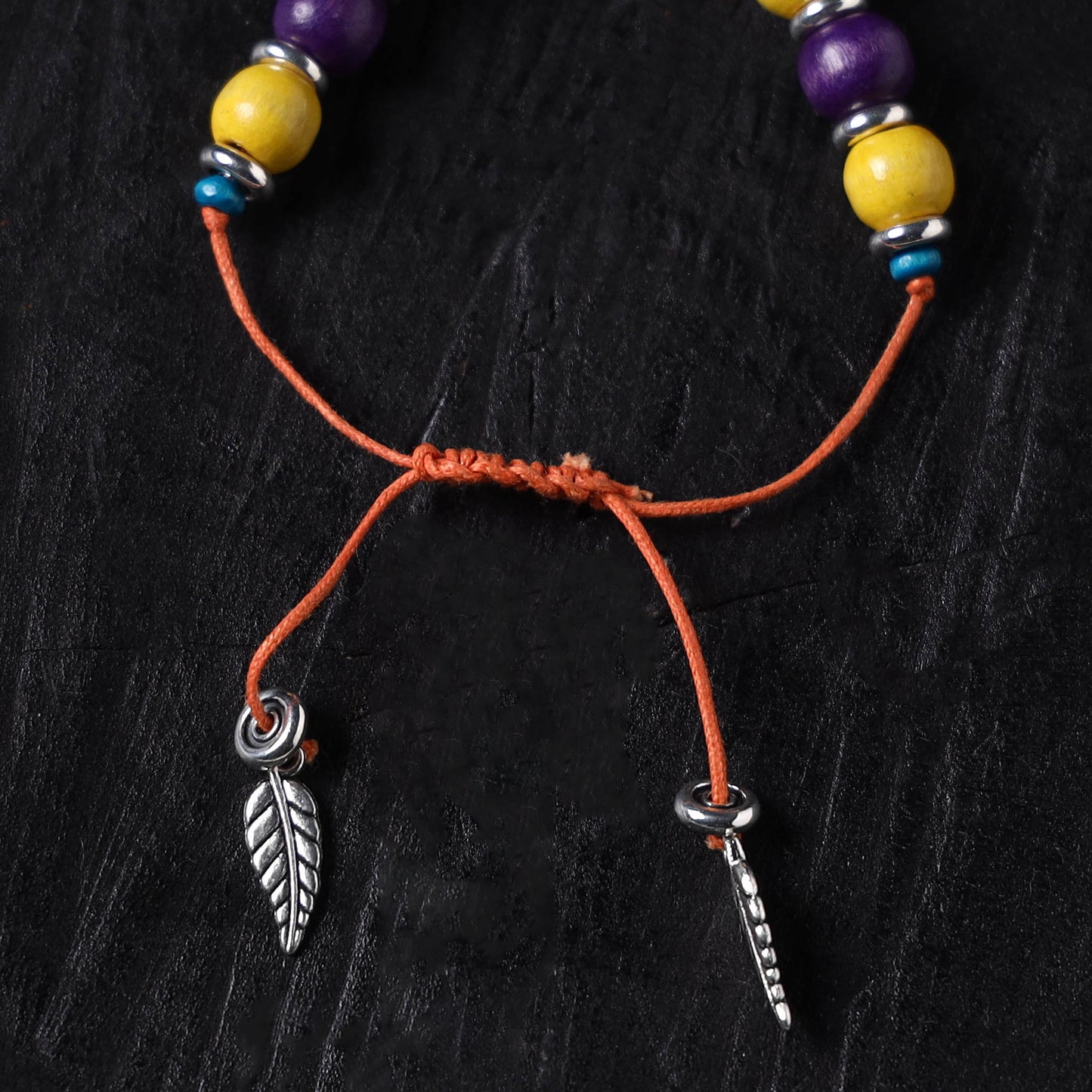 Handcrafted Wooden Bead GS Bracelet 01
