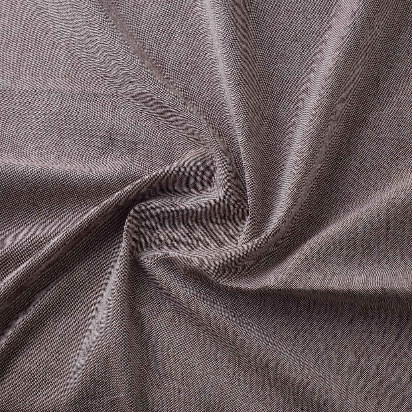 Beige - Jhiri Pure Handloom Plain Cotton Fabric 19