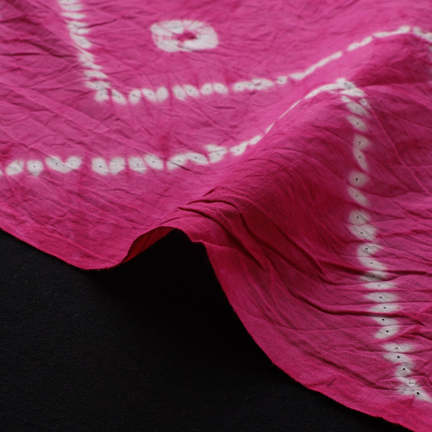 Pink - Shibori Tie-Dye Pure Cotton Fabric 21