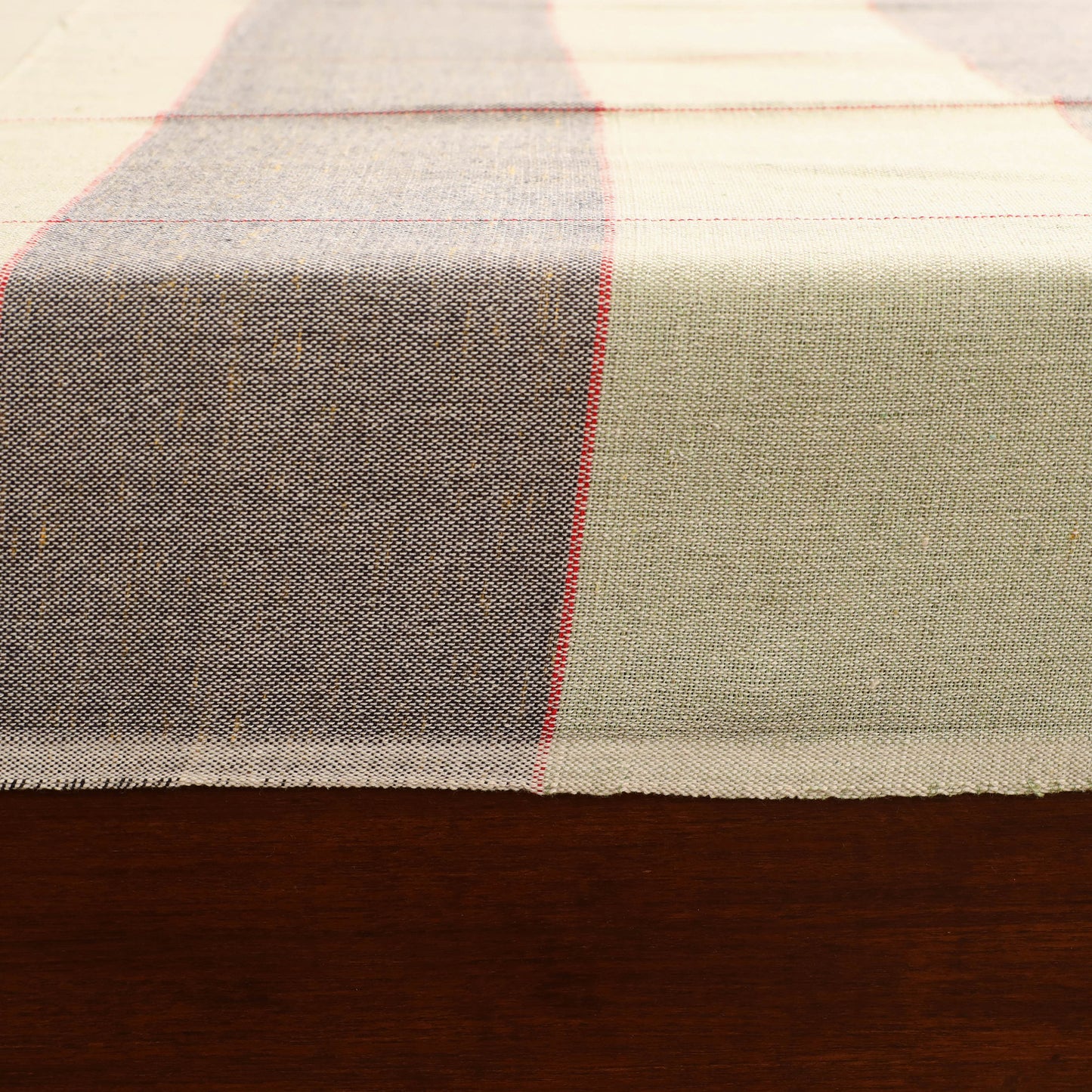 Handloom Cotton Double Bedsheet (108 x 90 in) 11