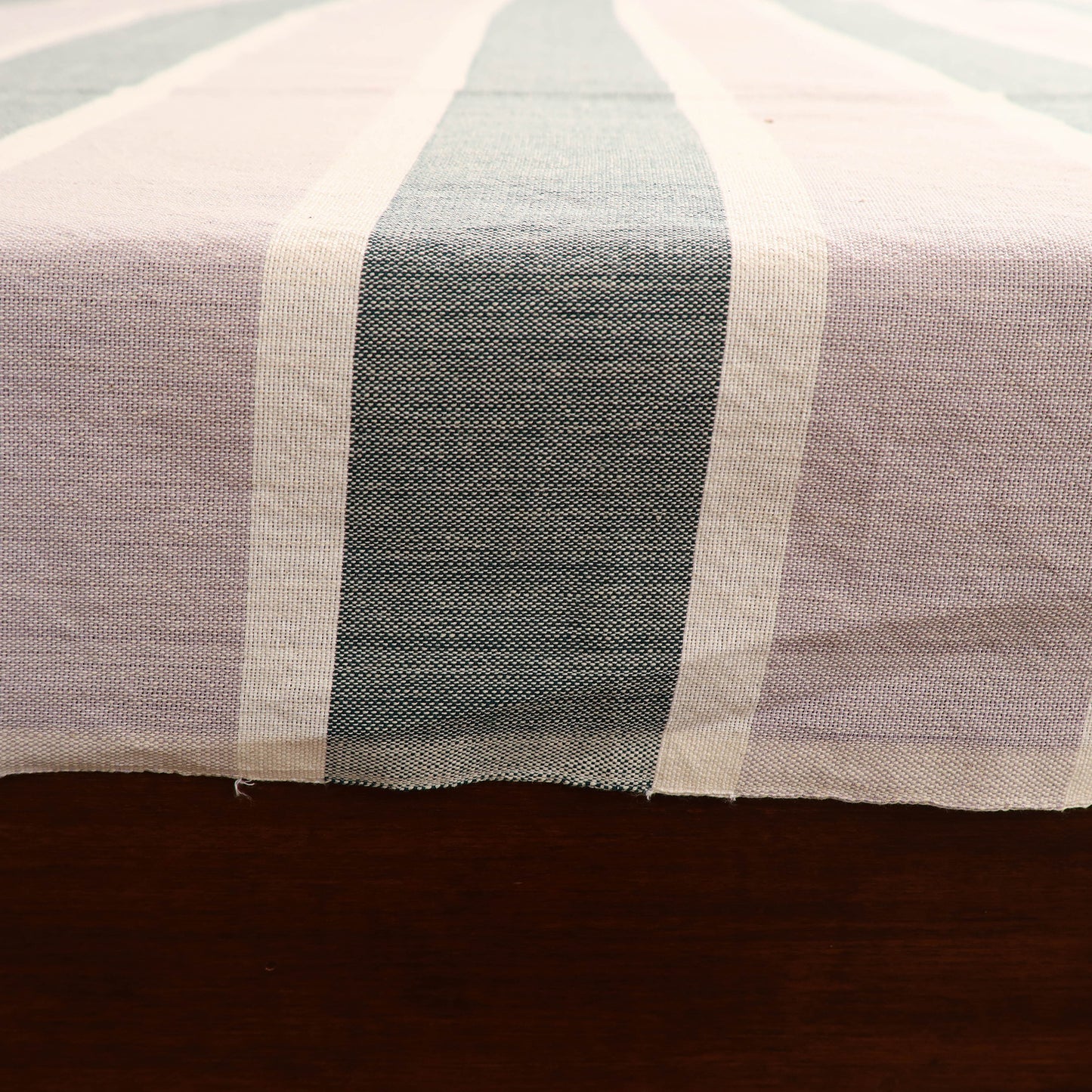 Handloom Cotton Double Bedsheet (108 x 90 in) 14