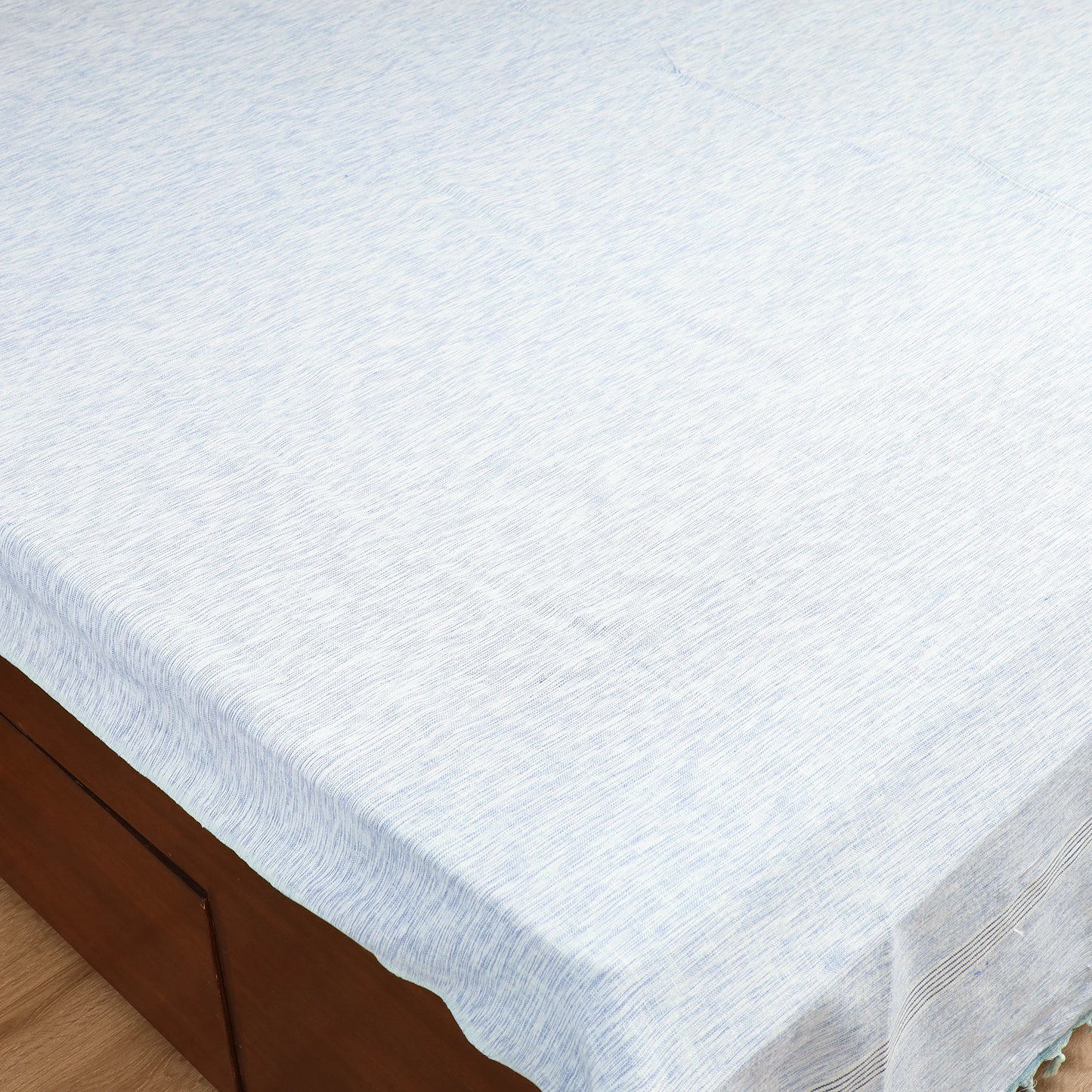 Handloom Cotton Double Bedsheet (108 x 90 in) 22
