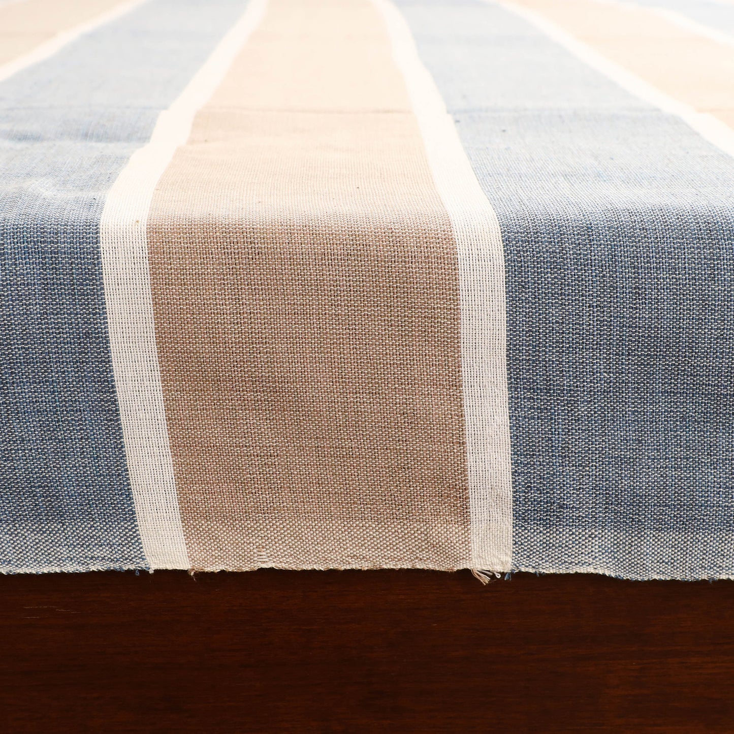 Handloom Cotton Double Bedsheet (108 x 90 in) 23