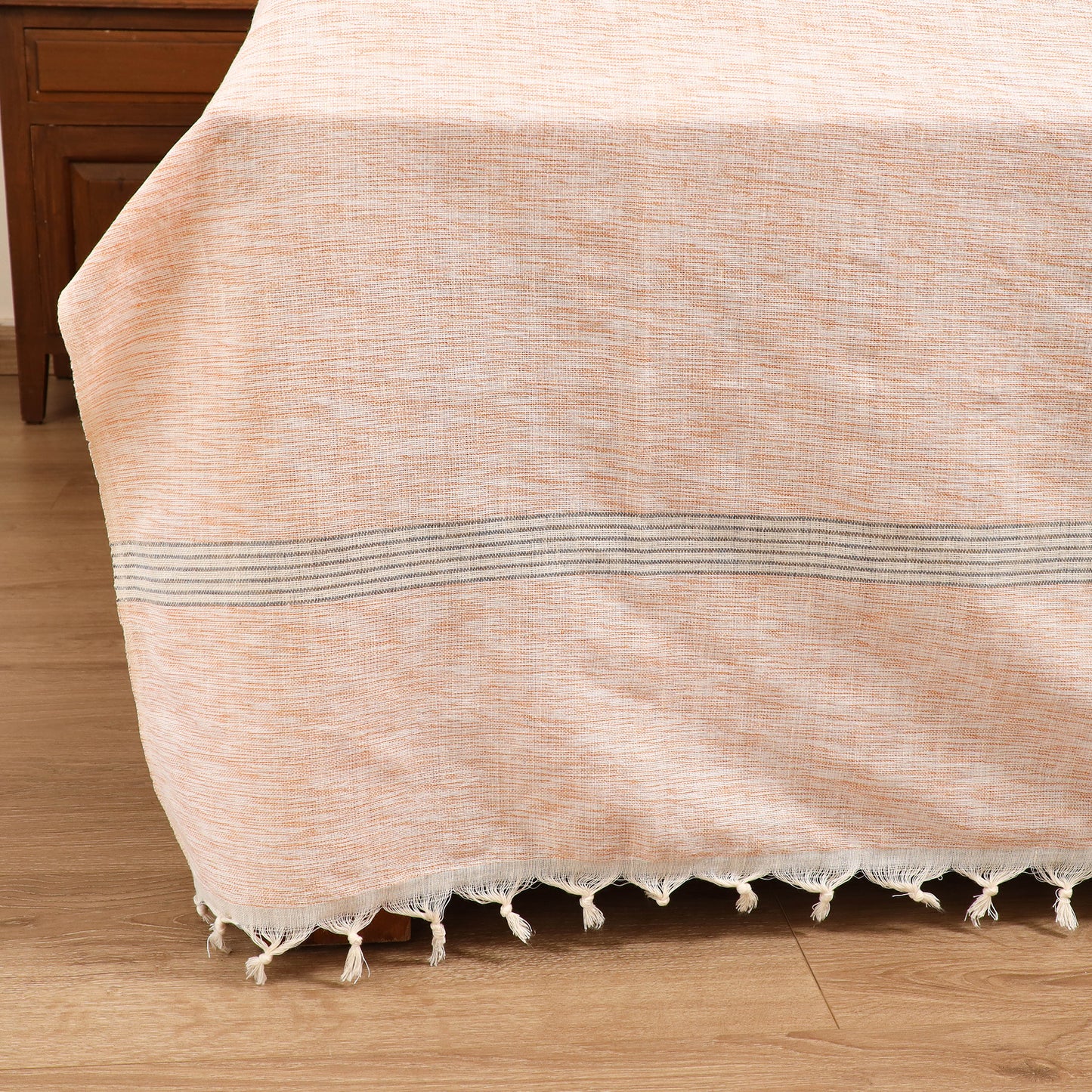 Handloom Cotton Double Bedsheet (108 x 90 in) 26