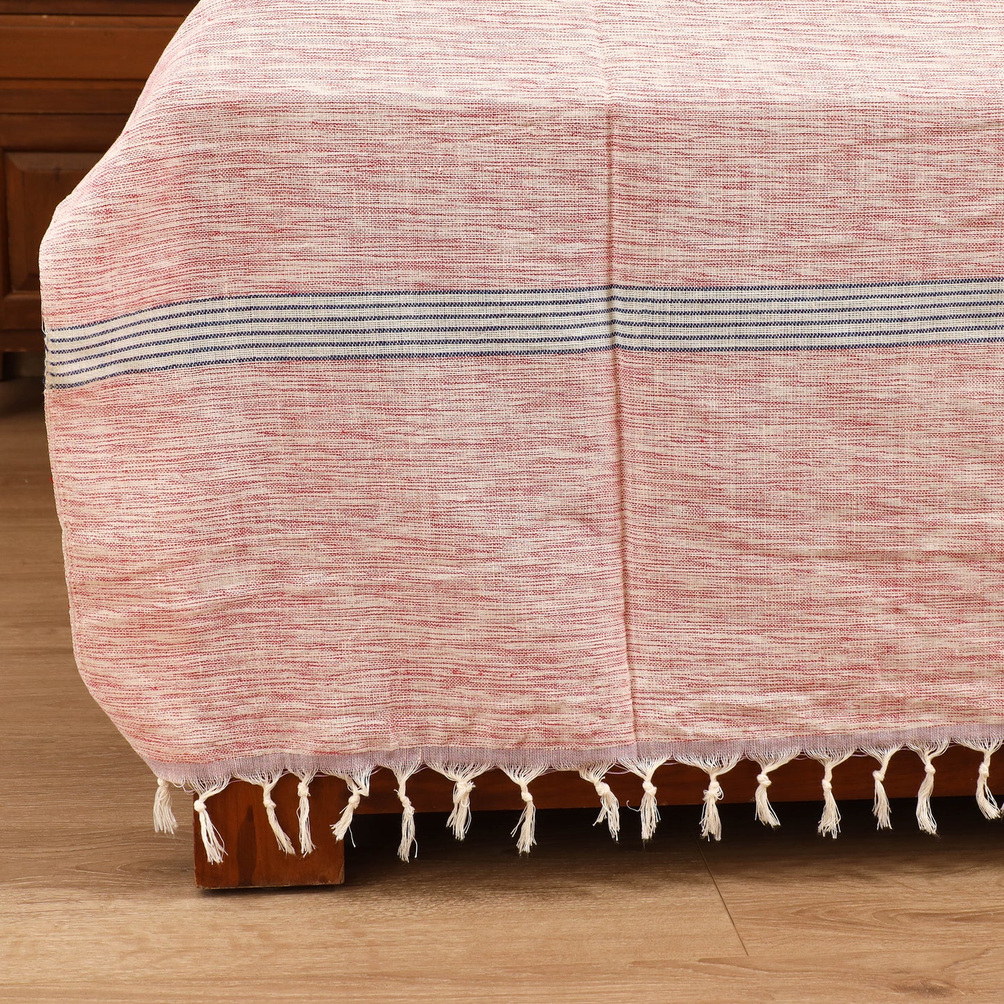 Handloom Cotton Double Bedsheet (108 x 90 in) 31