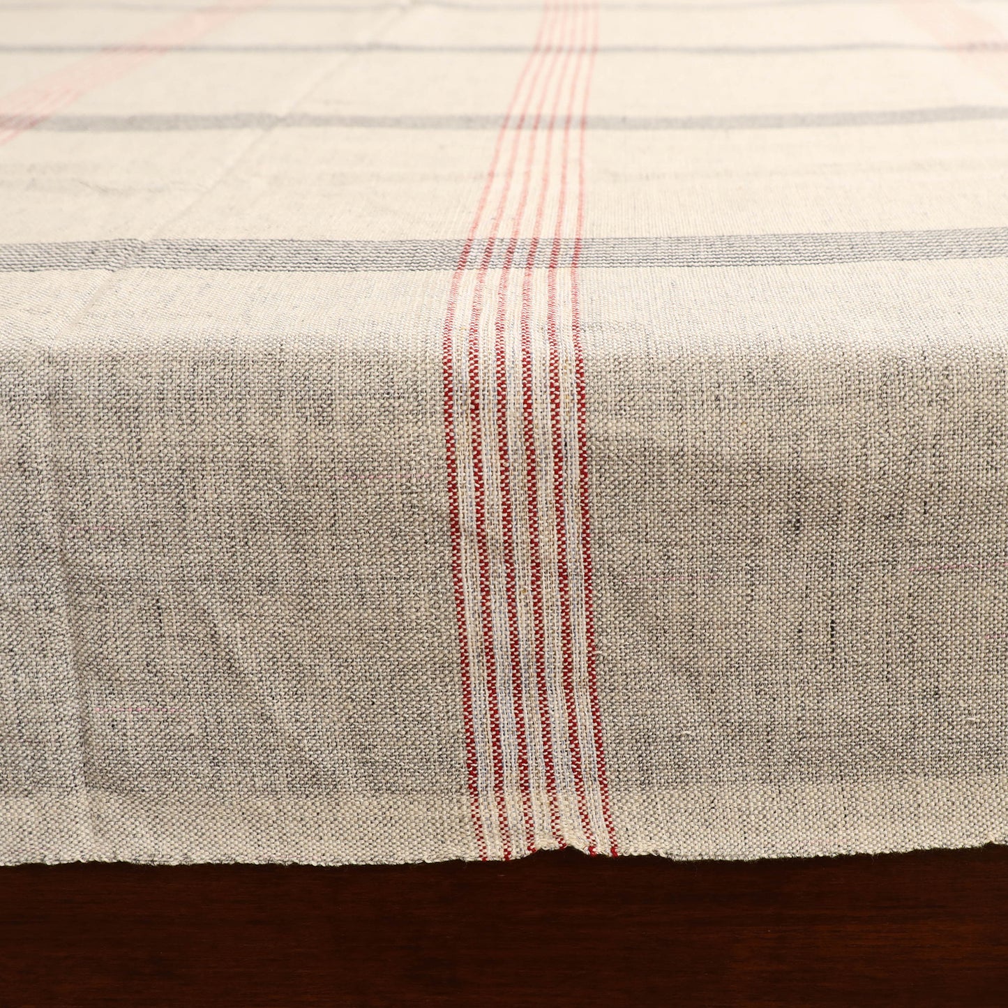 Handloom Cotton Double Bedsheet (108 x 90 in) 35