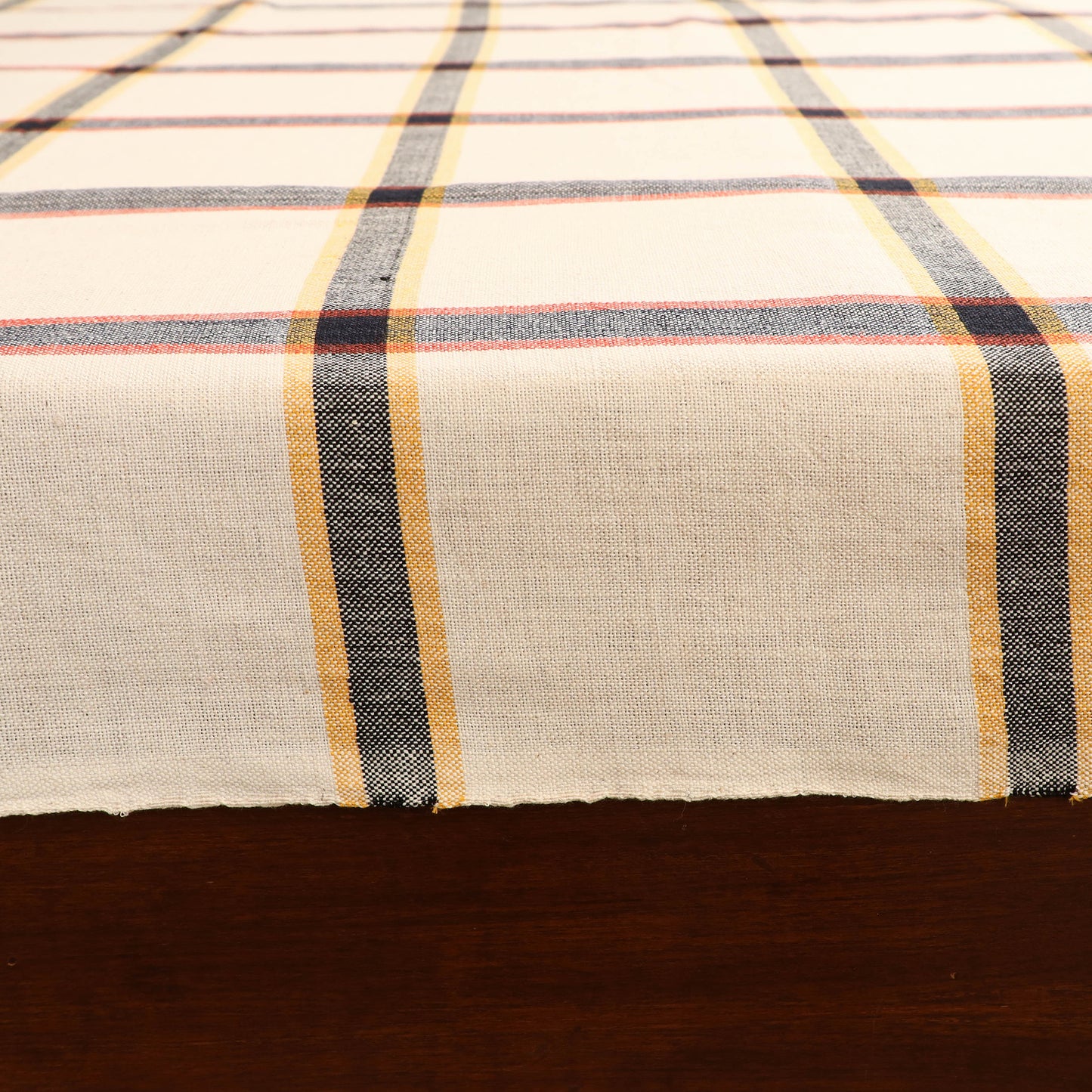 Handloom Cotton Double Bedsheet (108 x 90 in) 36