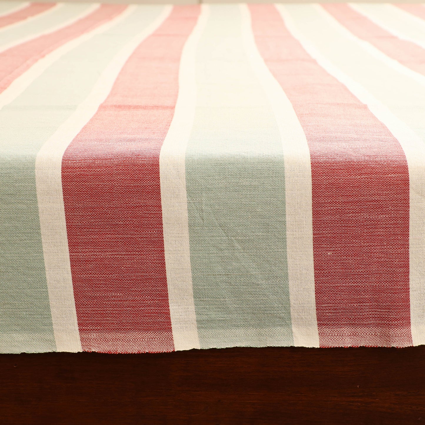 Handloom Cotton Double Bedsheet (108 x 90 in) 46