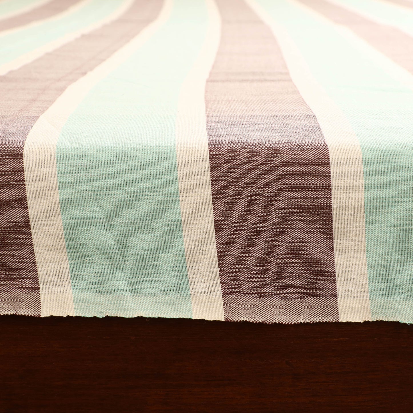 Handloom Cotton Double Bedsheet (108 x 90 in) 50