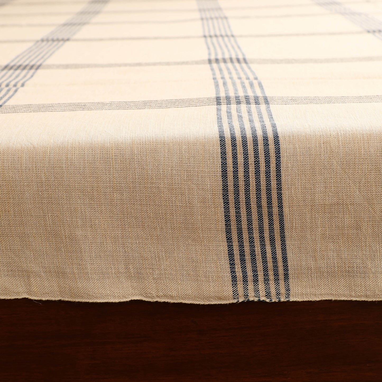 Handloom Cotton Double Bedsheet (108 x 90 in) 54