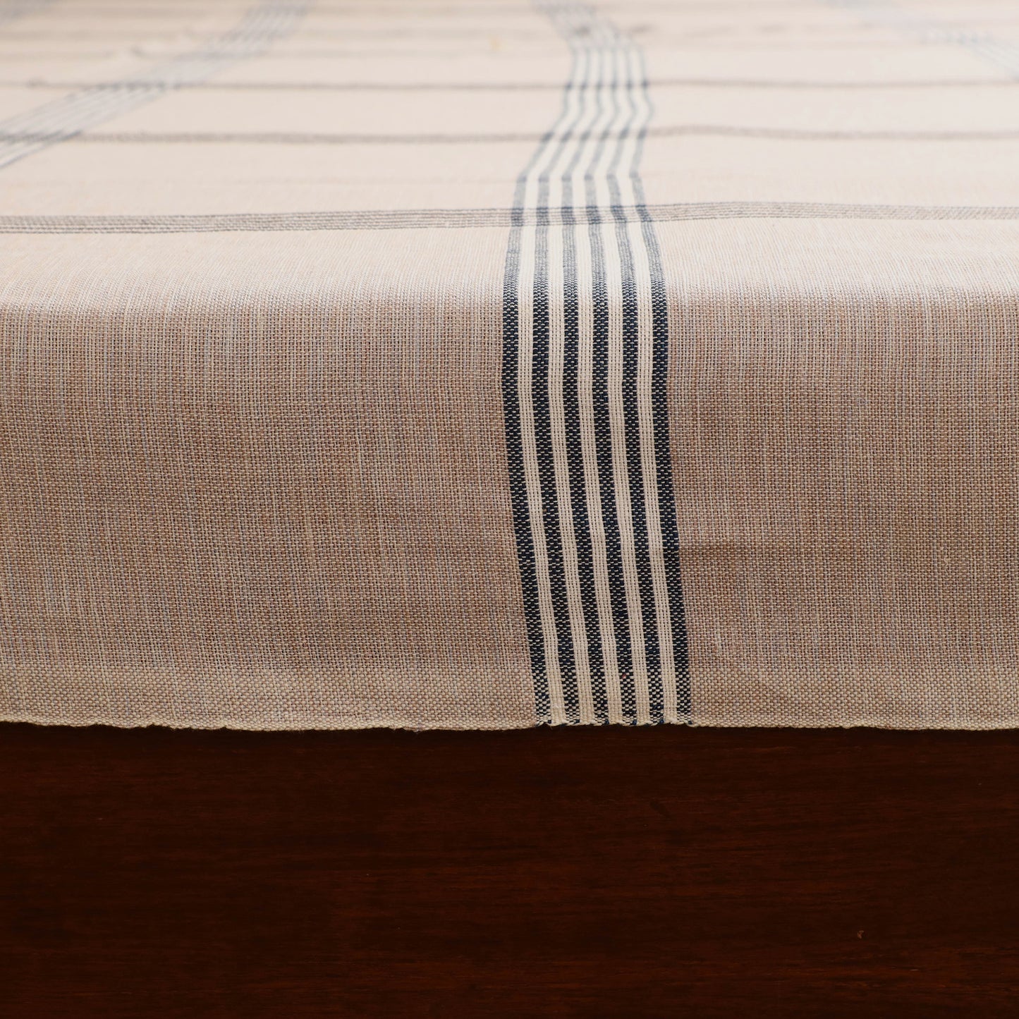 Handloom Cotton Double Bedsheet (108 x 90 in) 58
