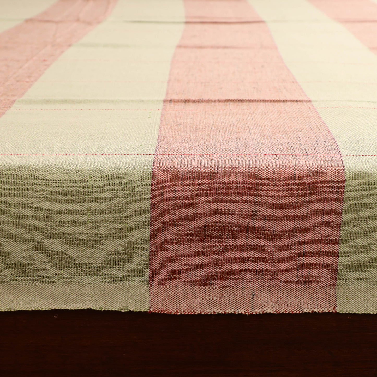 Handloom Cotton Double Bedsheet (108 x 90 in) 59