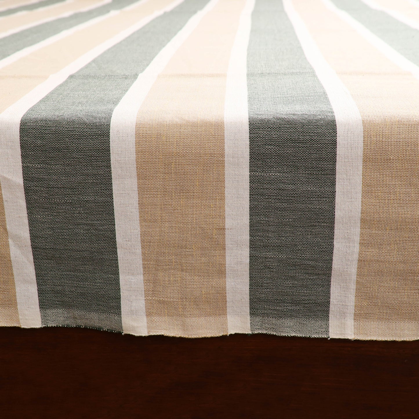 Handloom Cotton Double Bedsheet (108 x 90 in) 63