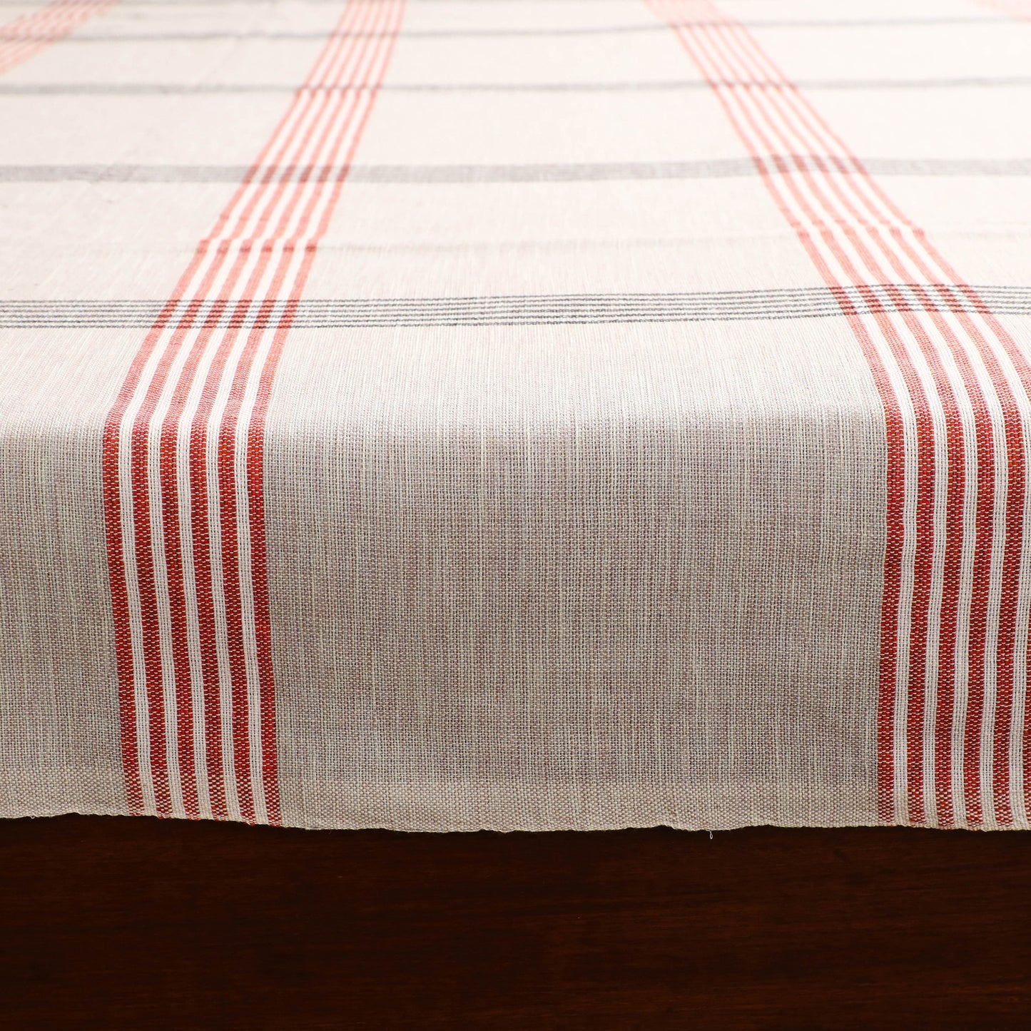 Handloom Cotton Double Bedsheet (108 x 90 in) 67