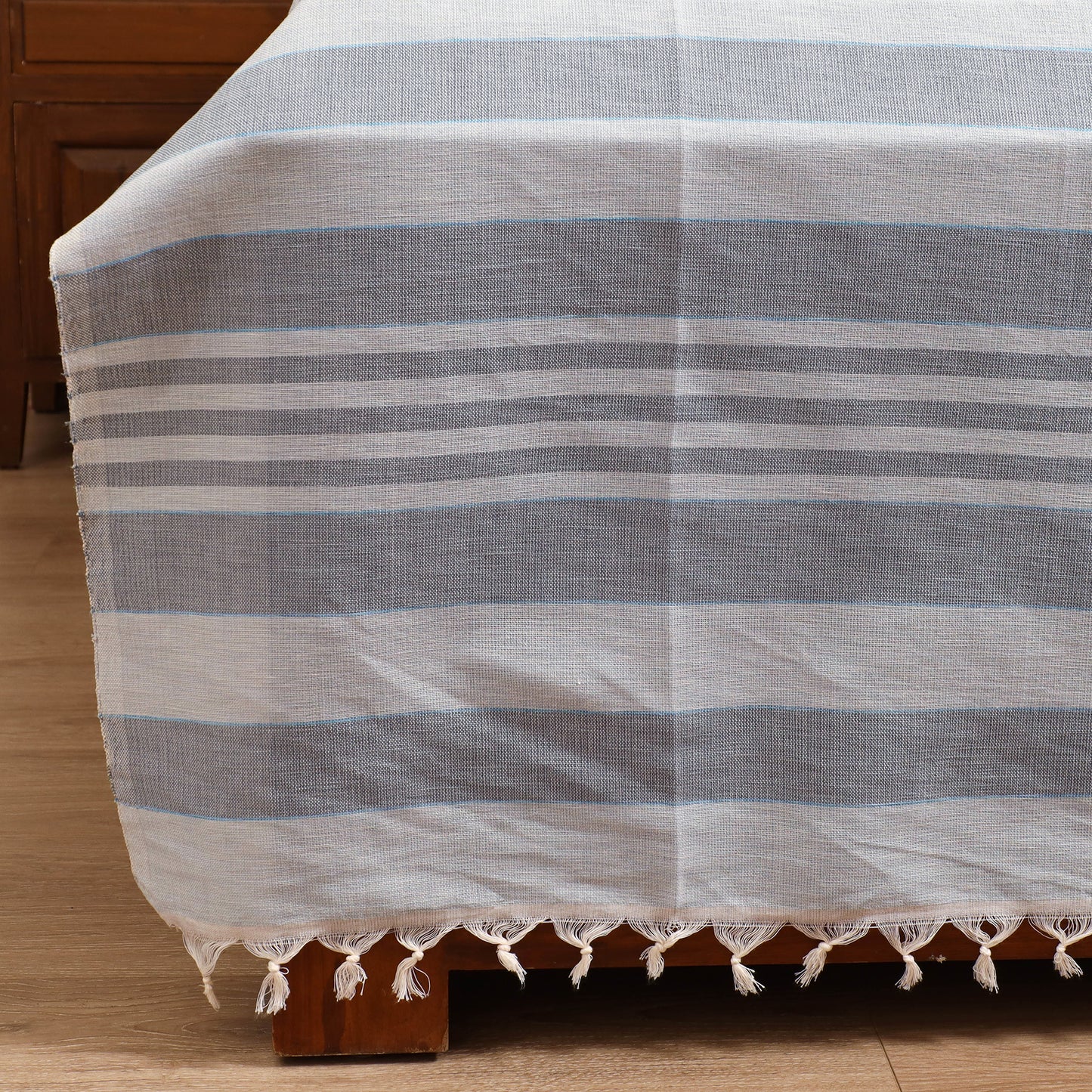 Handloom Cotton Double Bedsheet (108 x 90 in) 69