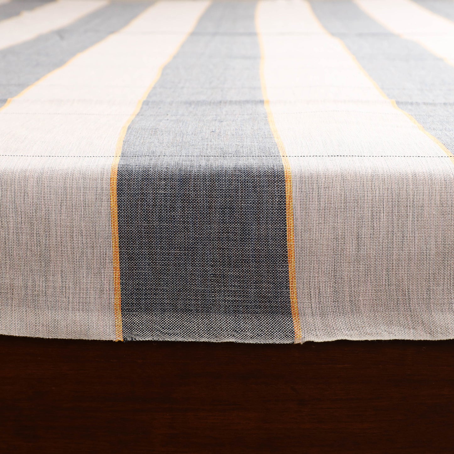 Handloom Cotton Double Bedsheet (108 x 90 in) 85