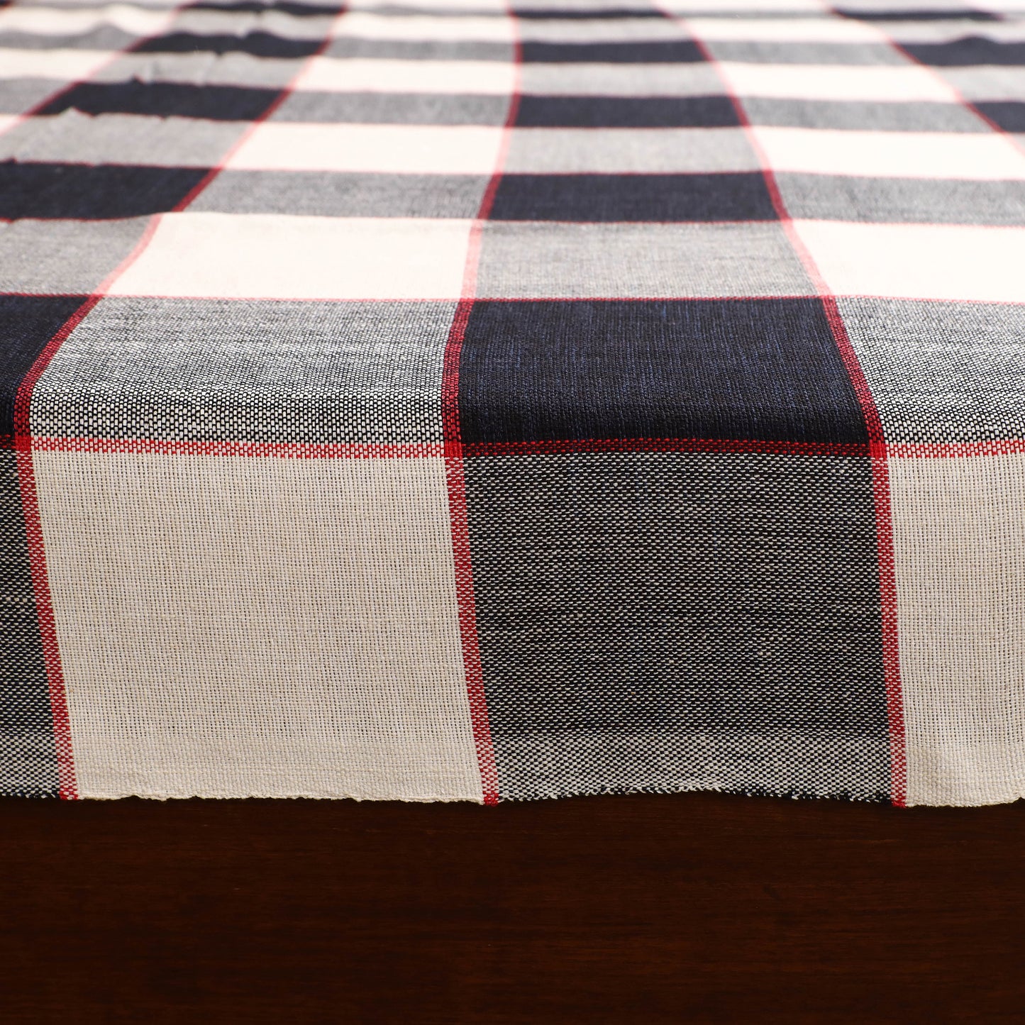 Handloom Cotton Double Bedsheet (108 x 90 in) 93