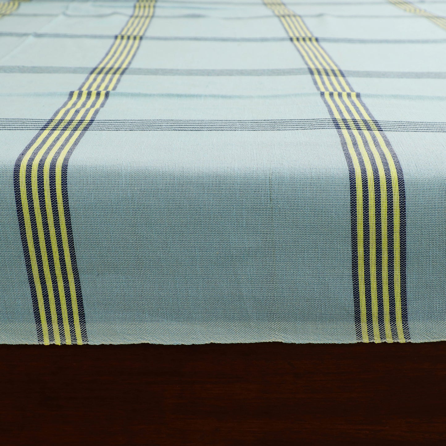 Handloom Cotton Double Bedsheet (108 x 90 in) 95