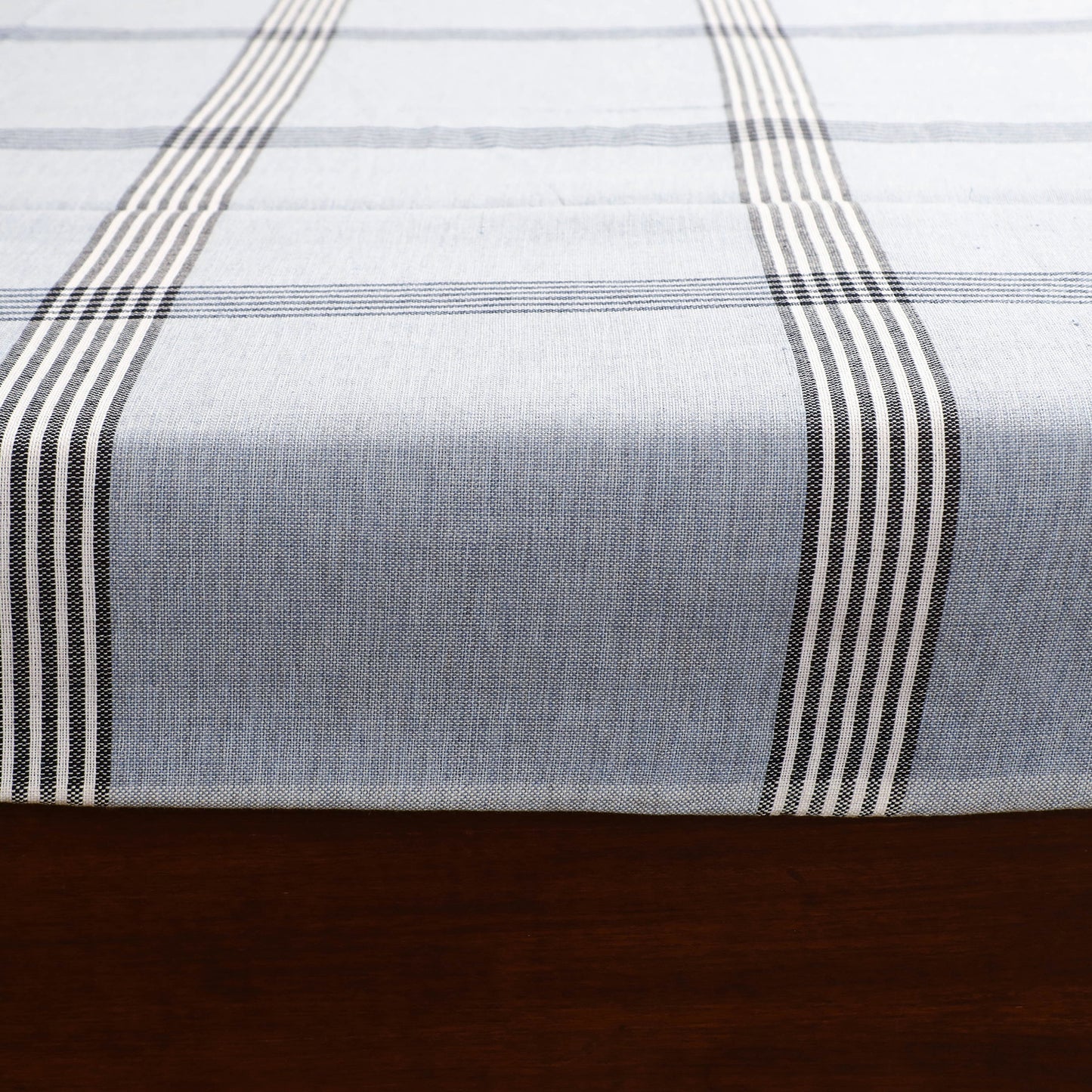 Handloom Cotton Double Bedsheet (108 x 90 in) 97