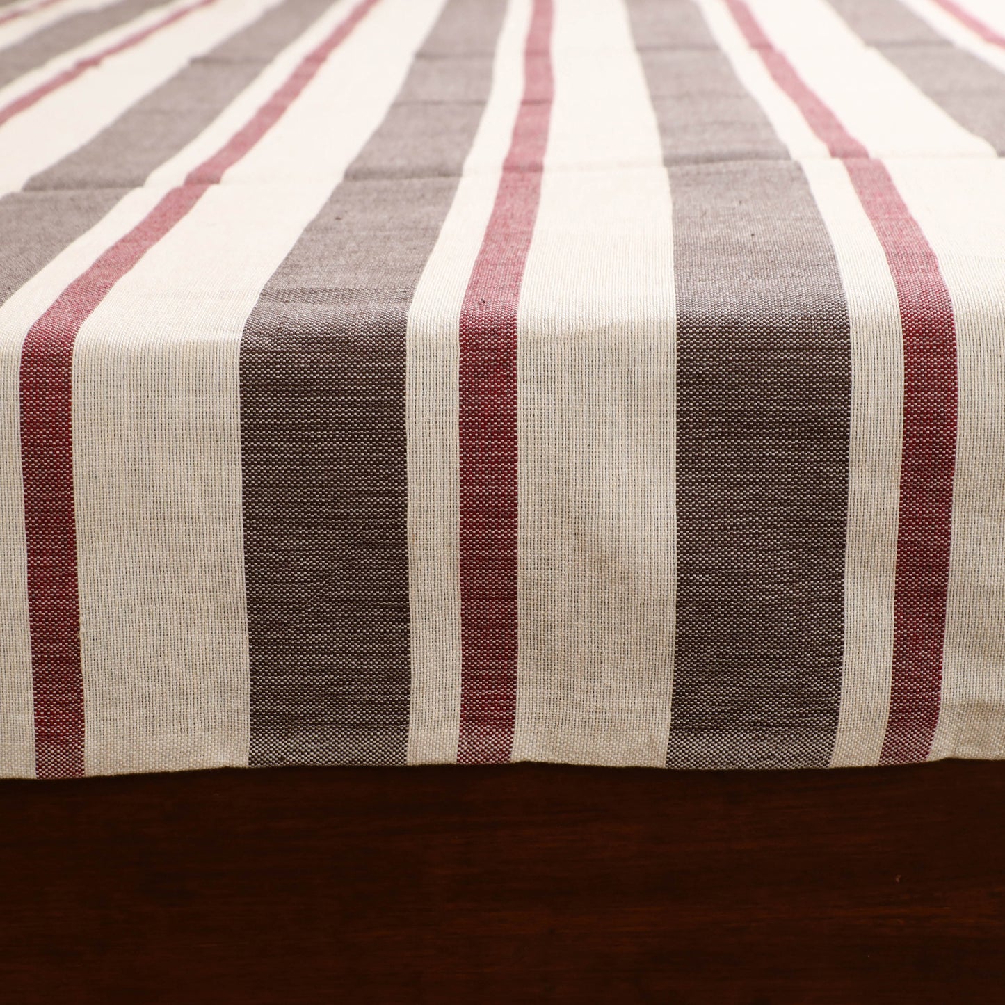 Handloom Cotton Double Bedsheet (108 x 90 in) 98