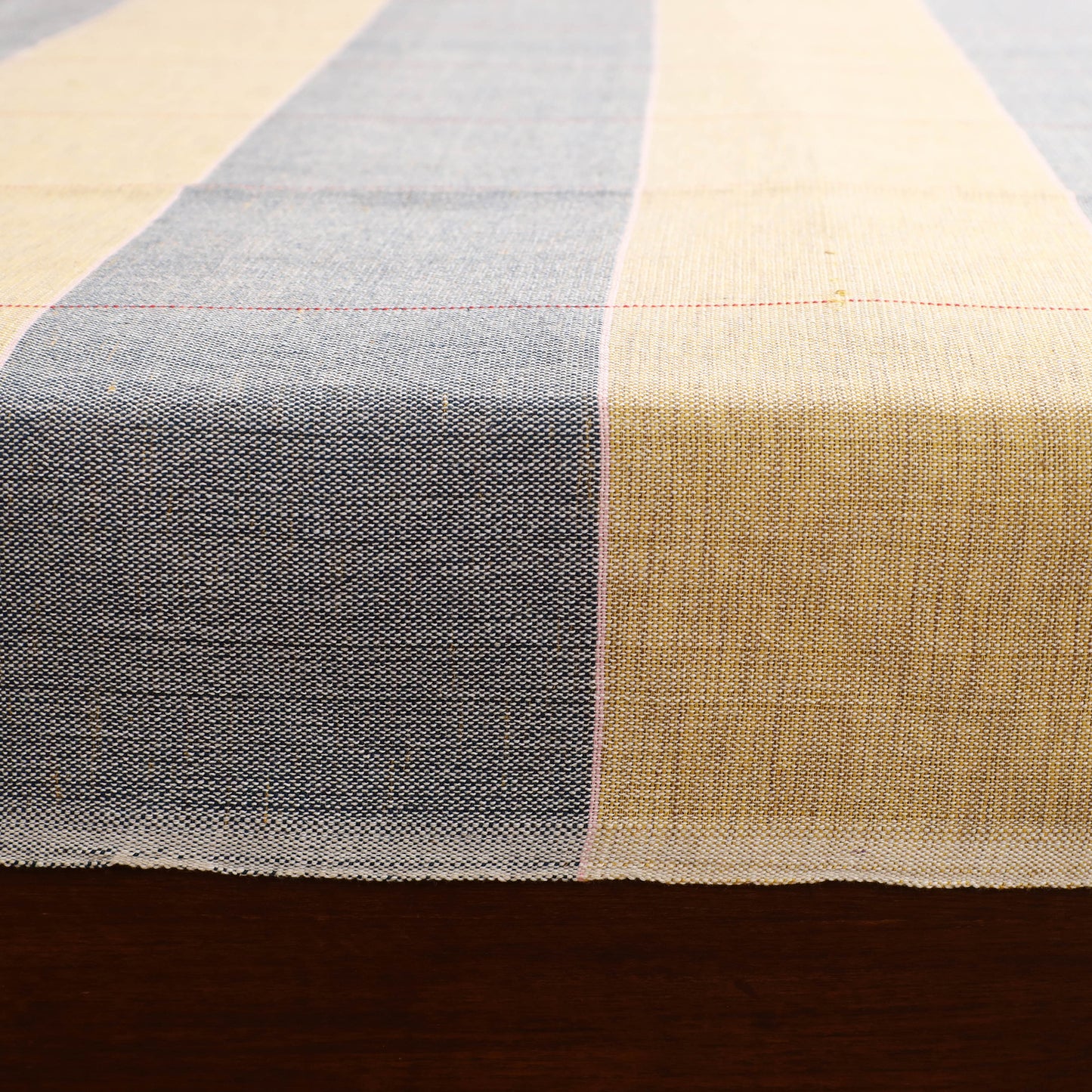 Handloom Cotton Double Bedsheet (108 x 90 in) 100