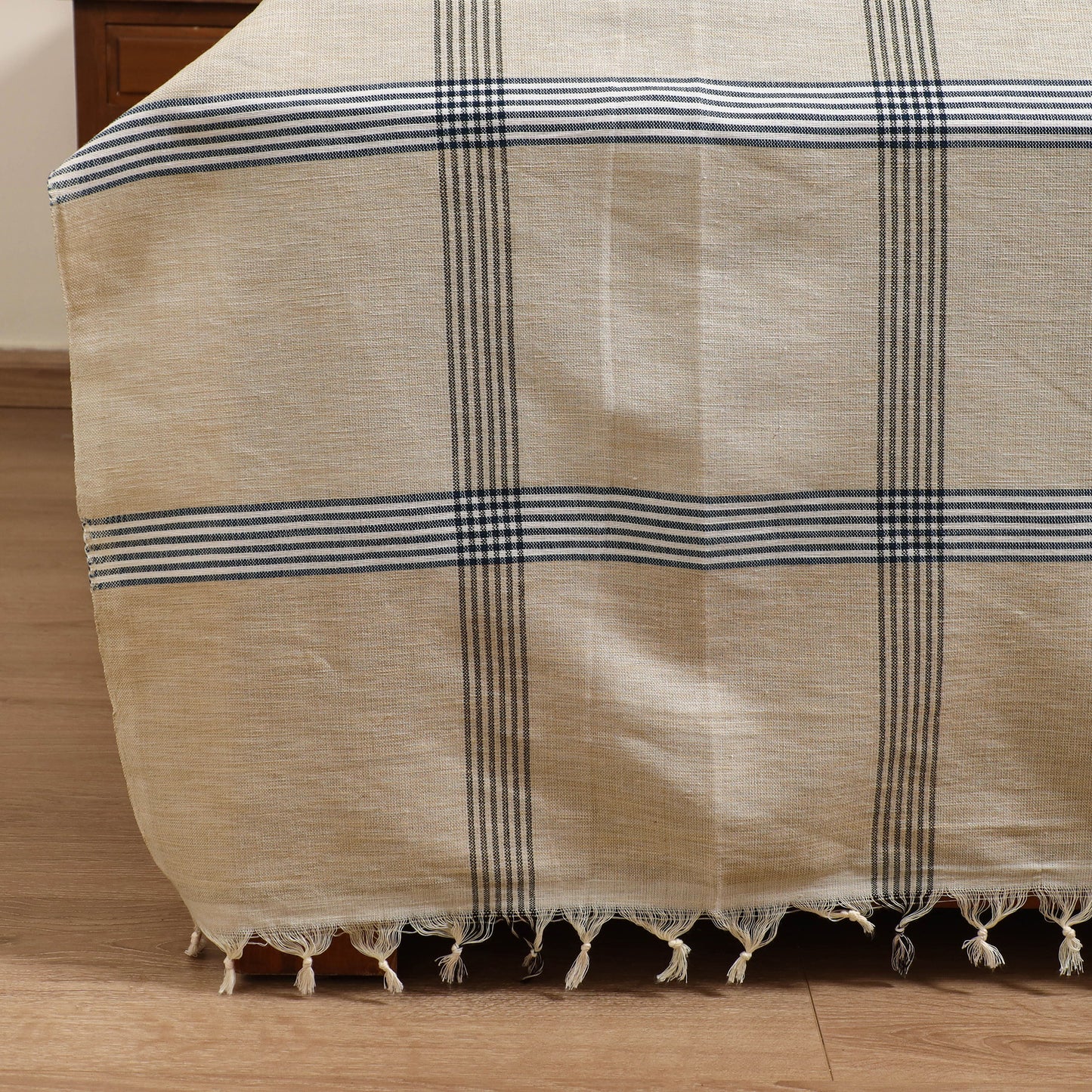 Handloom Cotton Double Bedsheet (108 x 90 in) 101