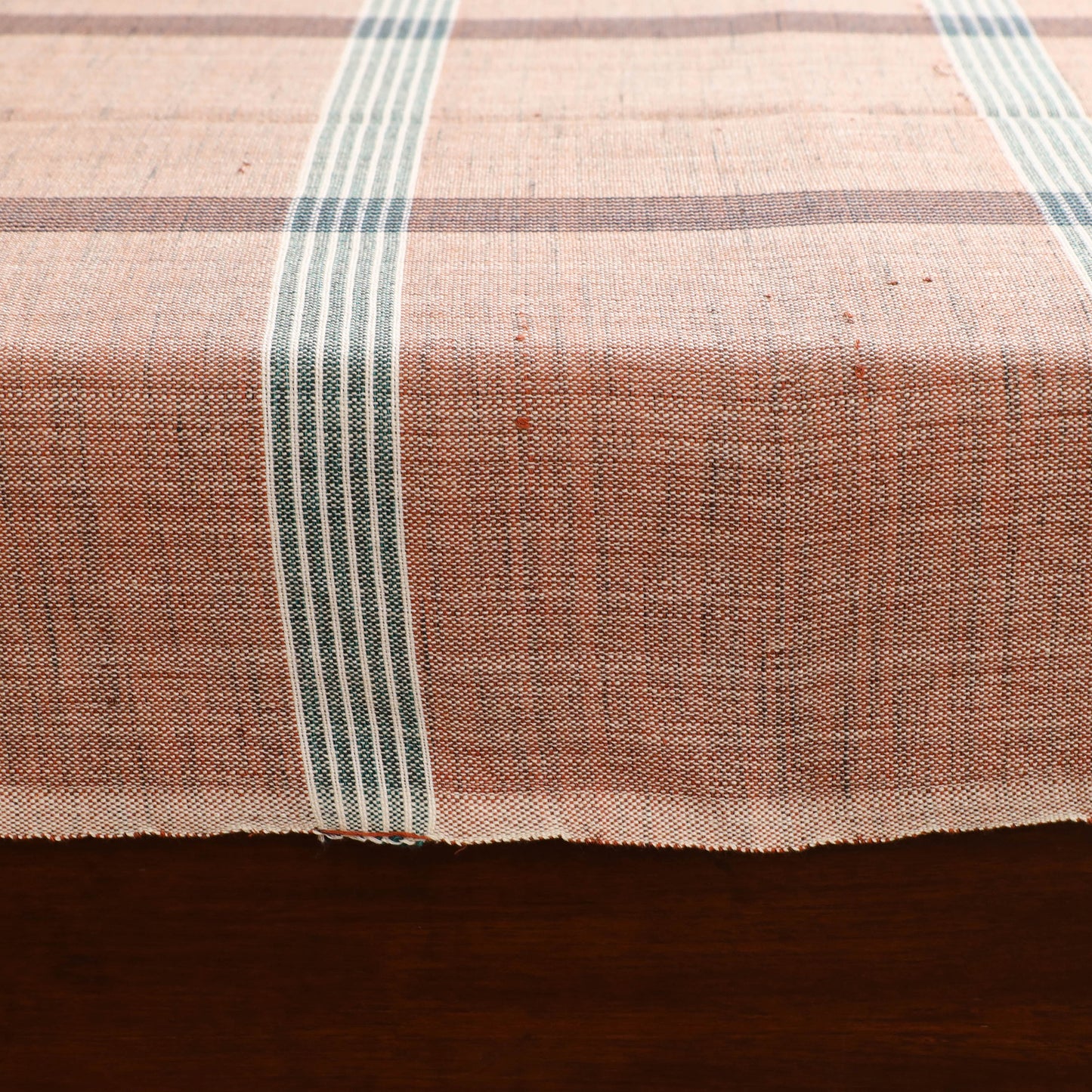 Handloom Cotton Double Bedsheet (108 x 90 in) 107