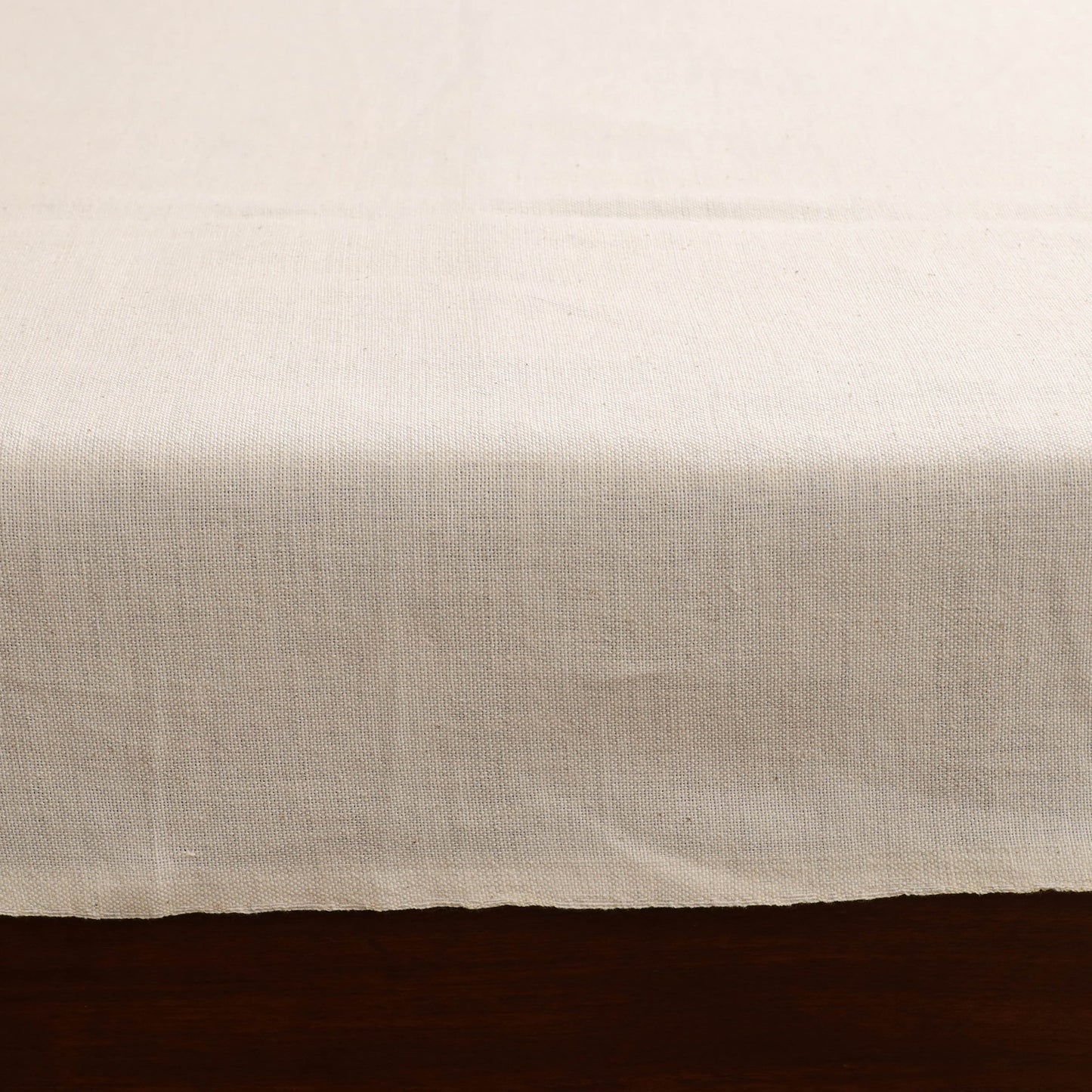 Handloom Cotton Double Bedsheet (108 x 90 in) 108