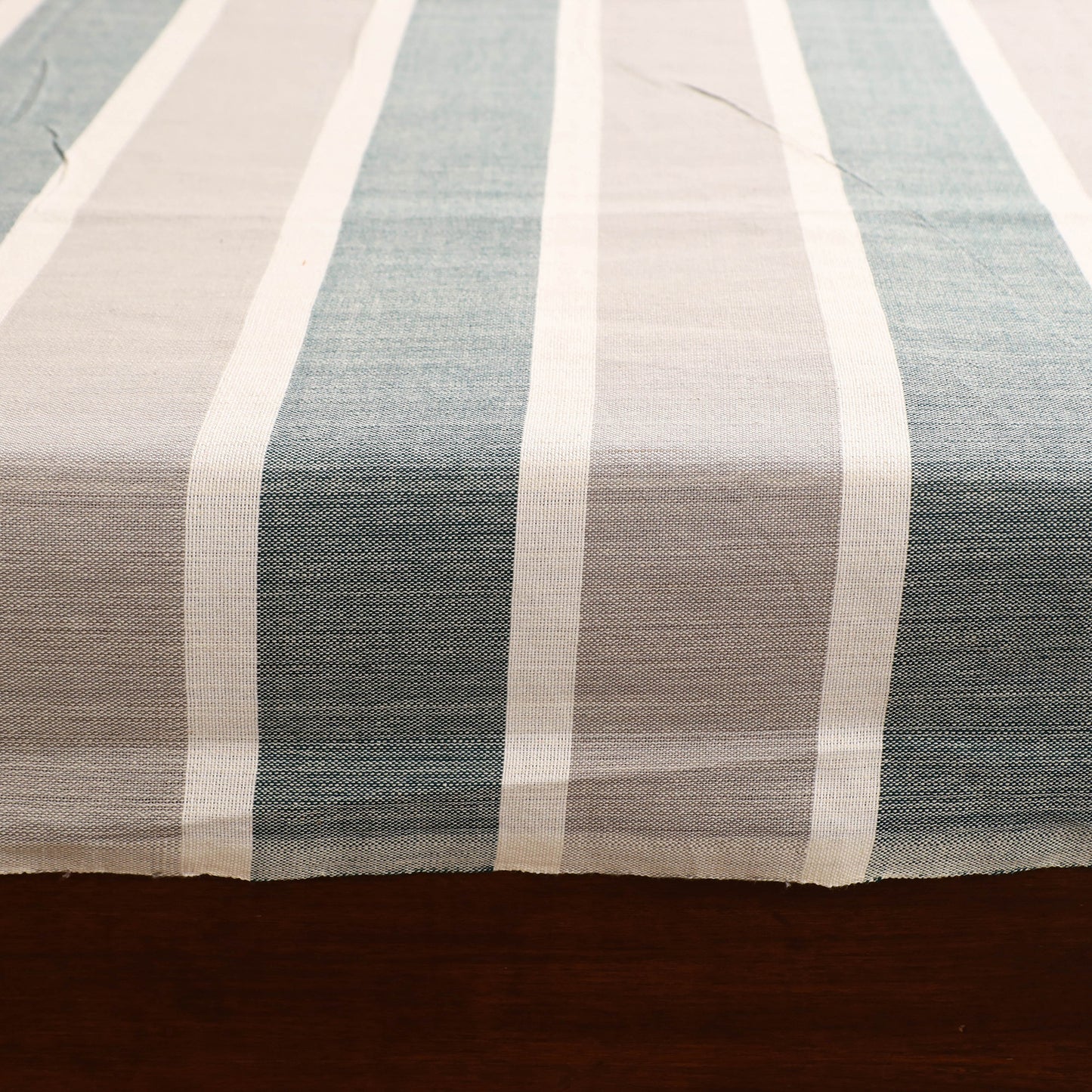Handloom Cotton Double Bedsheet (108 x 90 in) 110