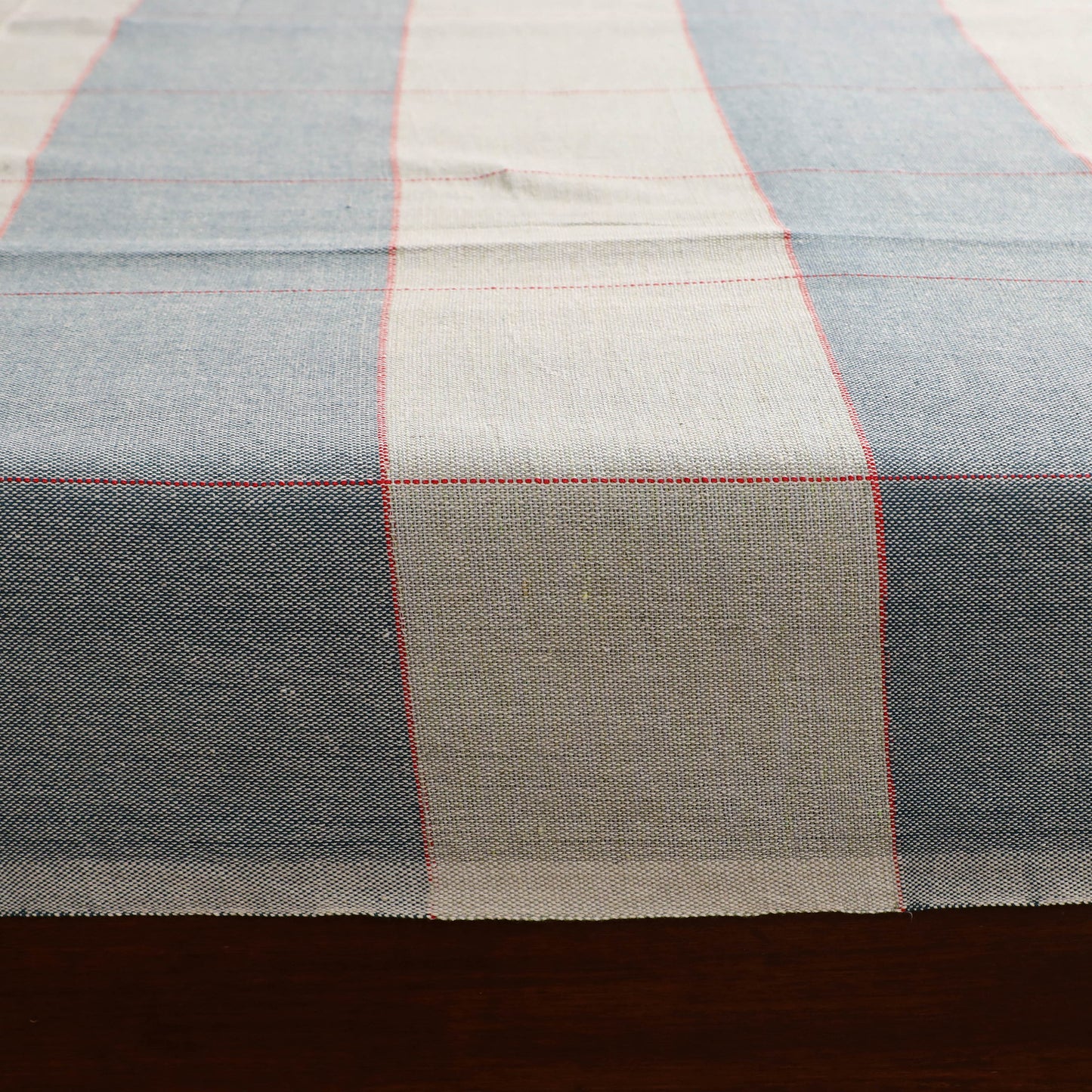 Handloom Cotton Double Bedsheet (108 x 90 in) 132