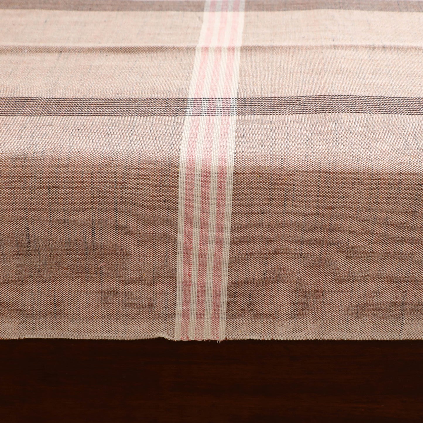 Handloom Cotton Double Bedsheet (108 x 90 in) 140