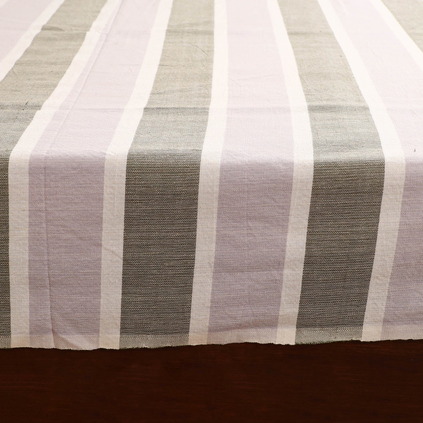 Handloom Cotton Double Bedsheet (108 x 90 in) 147