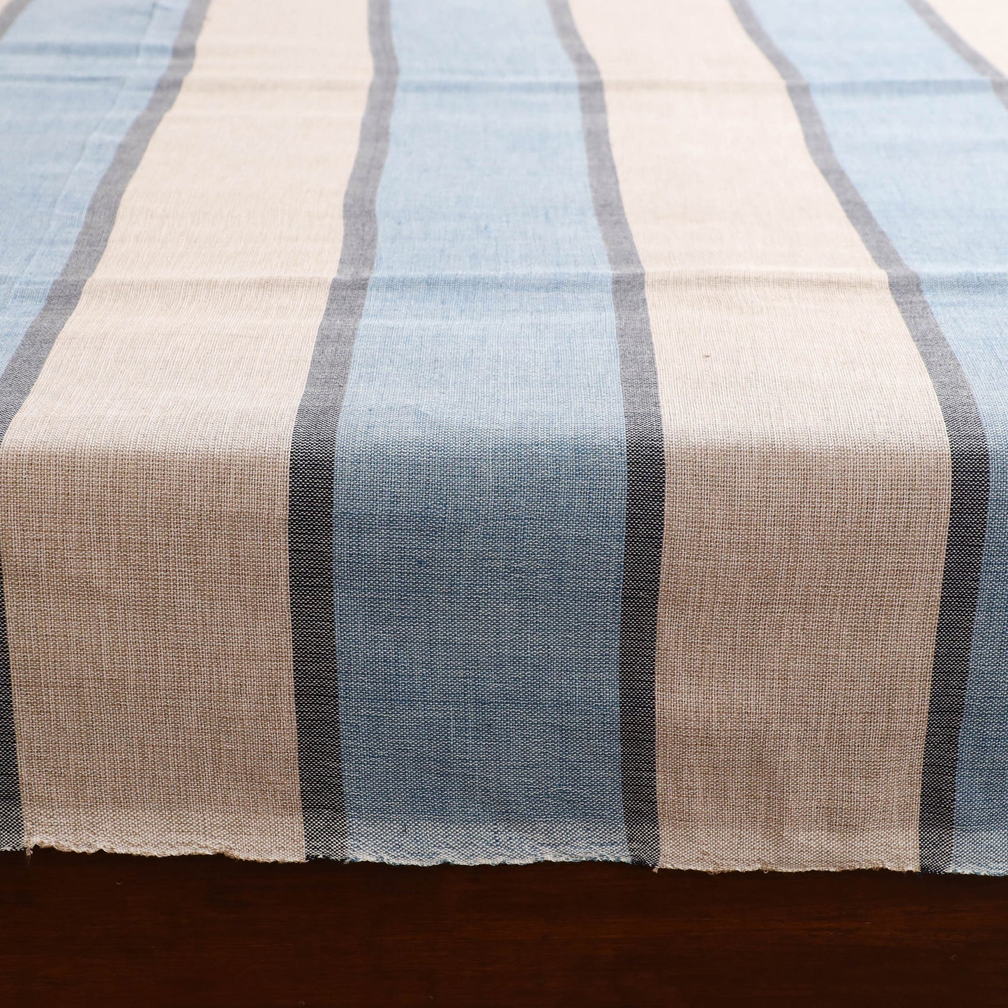 Handloom Cotton Double Bedsheet (108 x 90 in) 153
