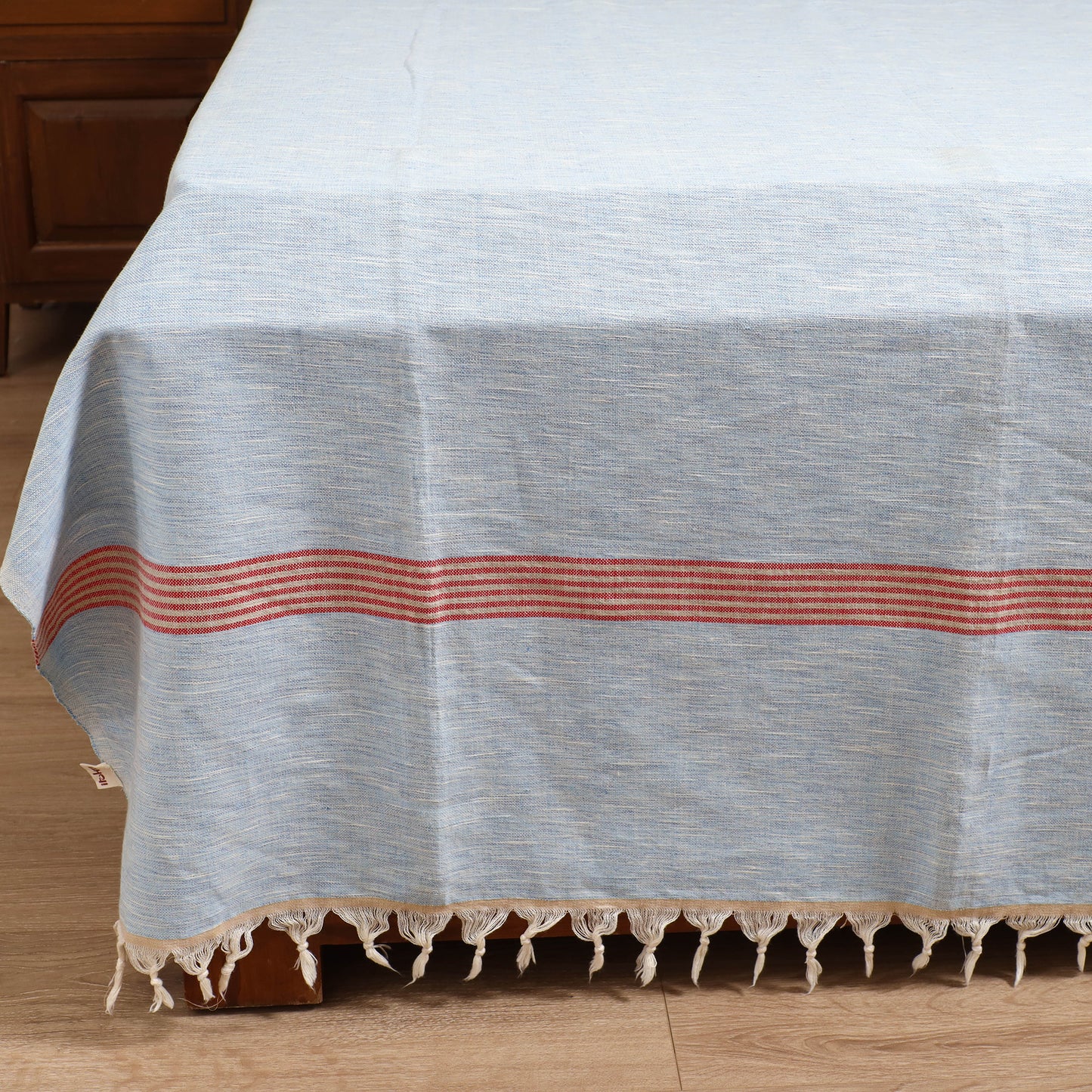 Handloom Cotton Double Bedsheet (108 x 90 in) 154