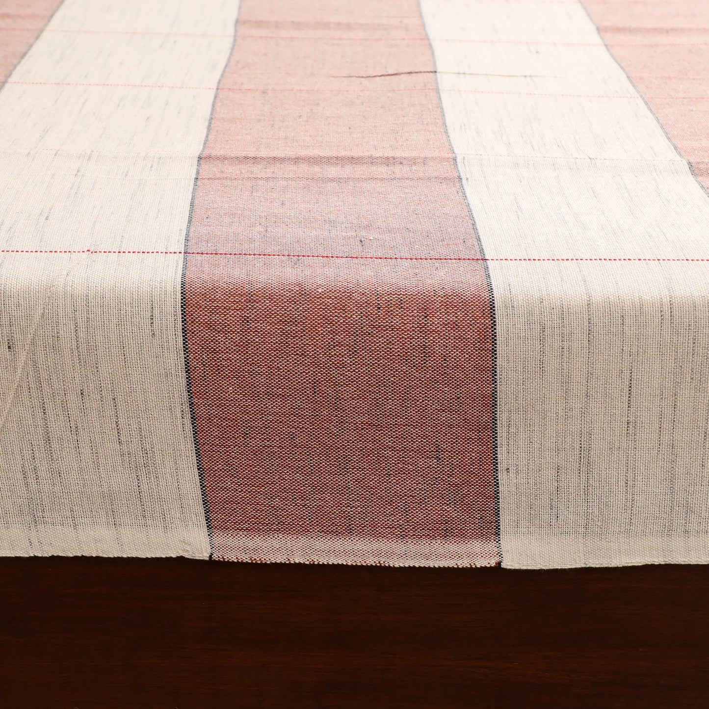Handloom Cotton Double Bedsheet (108 x 90 in) 155