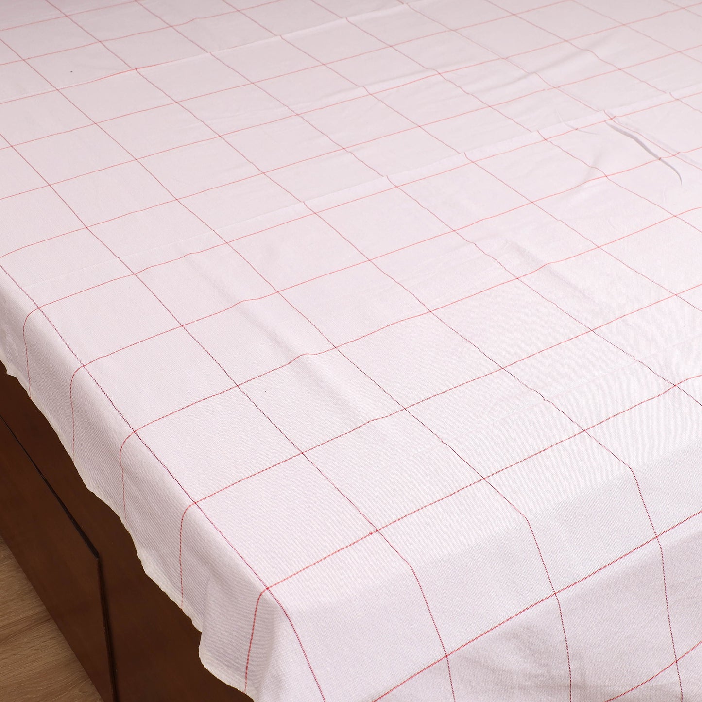 Handloom Cotton Double Bedsheet (90 x 90 in) 157