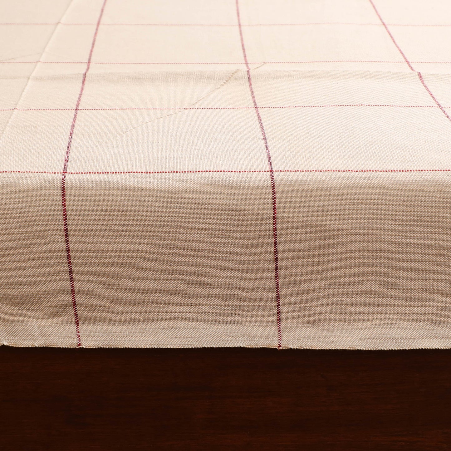 Handloom Cotton Double Bedsheet (90 x 90 in) 159