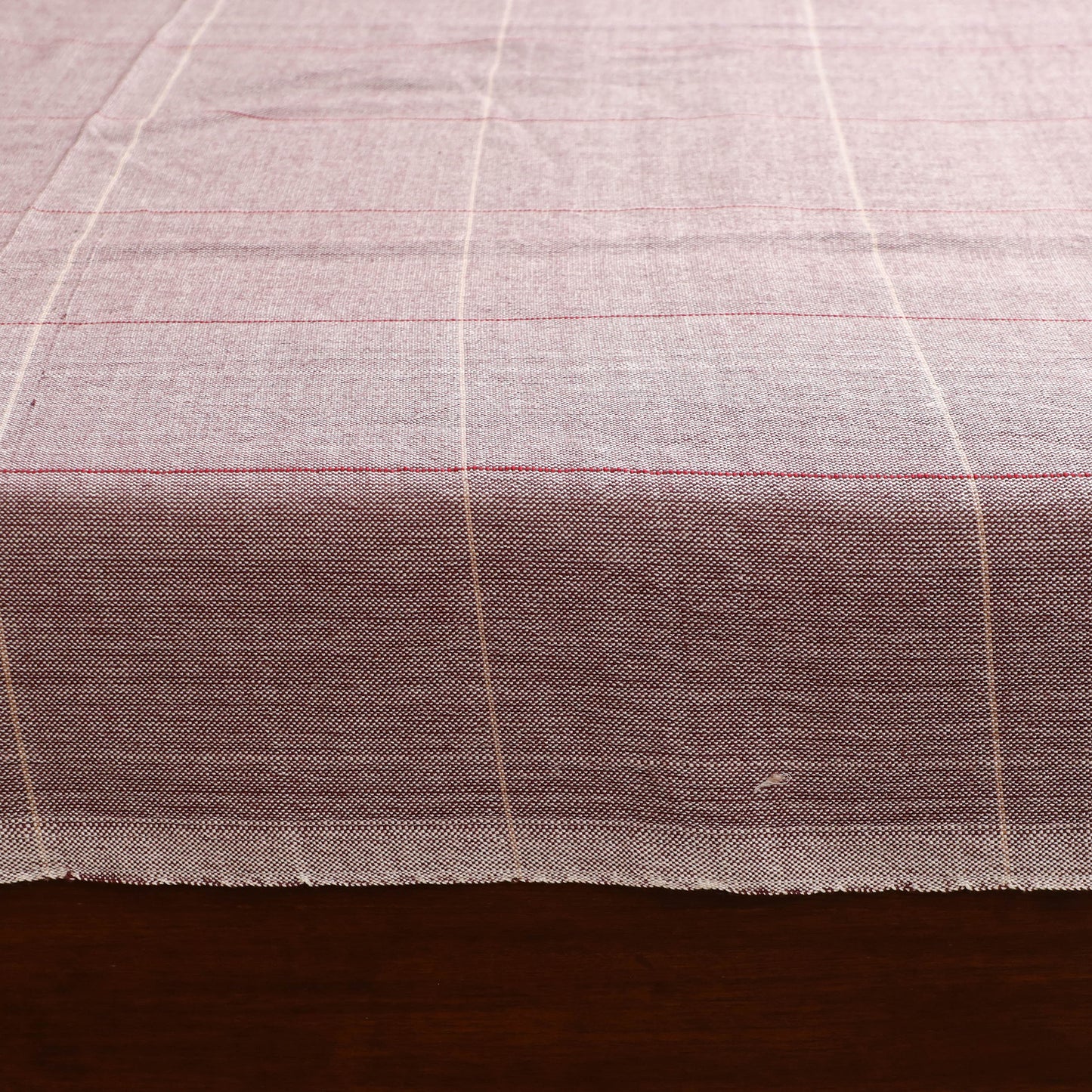 Handloom Cotton Double Bedsheet (90 x 90 in) 160