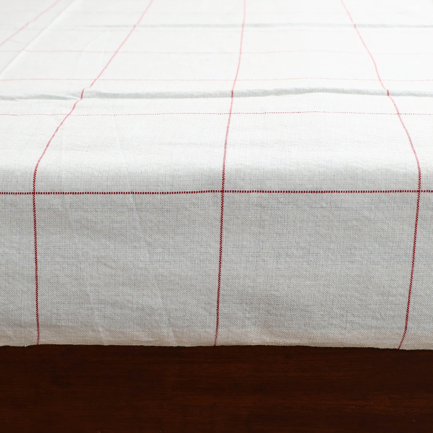 Handloom Cotton Double Bedsheet (90 x 90 in) 161