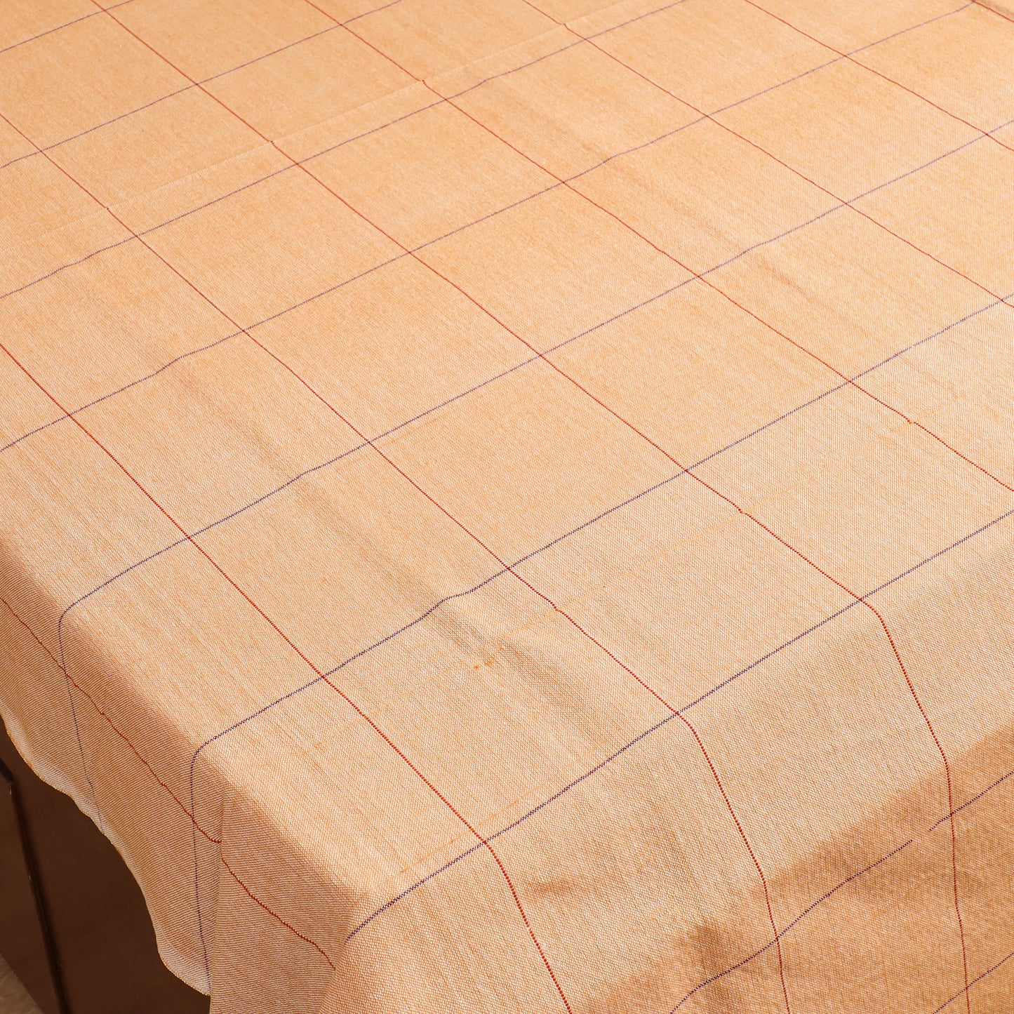 Handloom Cotton Double Bedsheet (90 x 90 in) 164