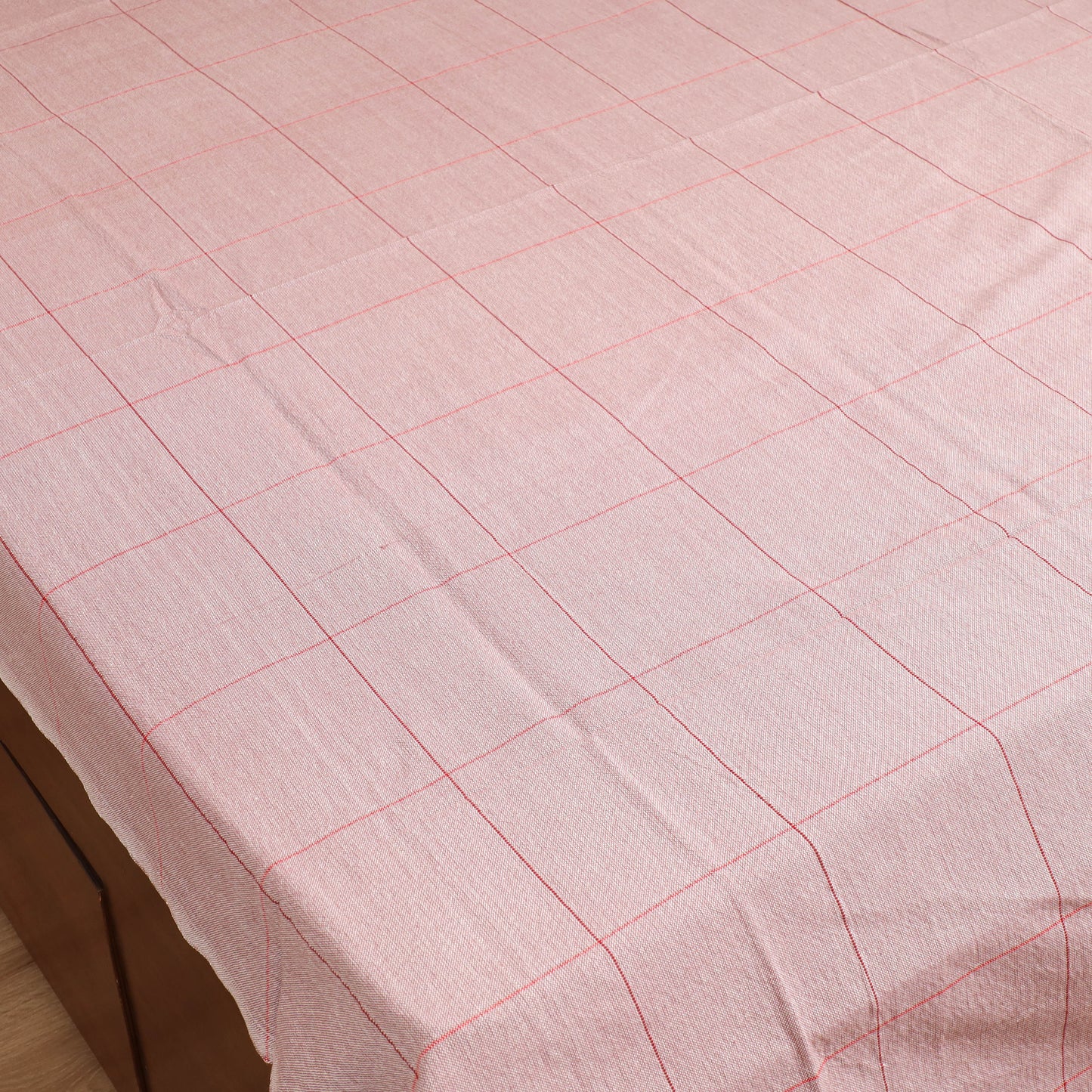 Handloom Cotton Double Bedsheet (90 x 90 in) 172