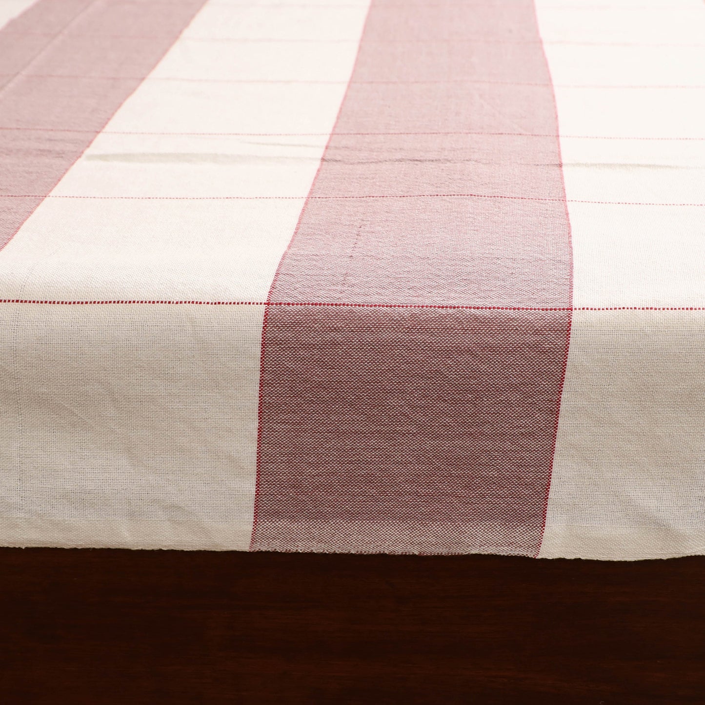 Handloom Cotton Double Bedsheet (90 x 90 in) 175